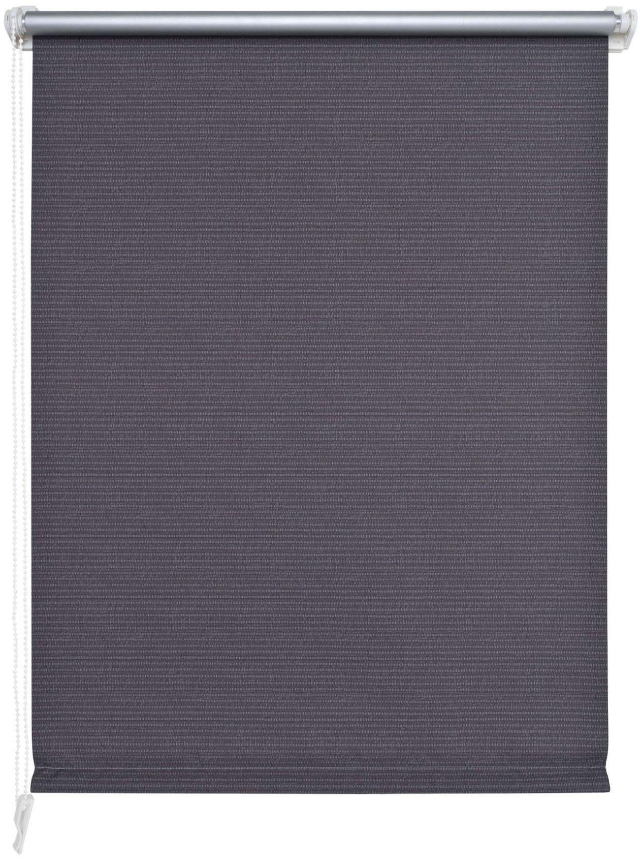 Seitenzugrollo Klemmfix-Thermo-Rollo Bambus Optik, Liedeco, verdunkelnd, ohne Bohren, Klemmfix