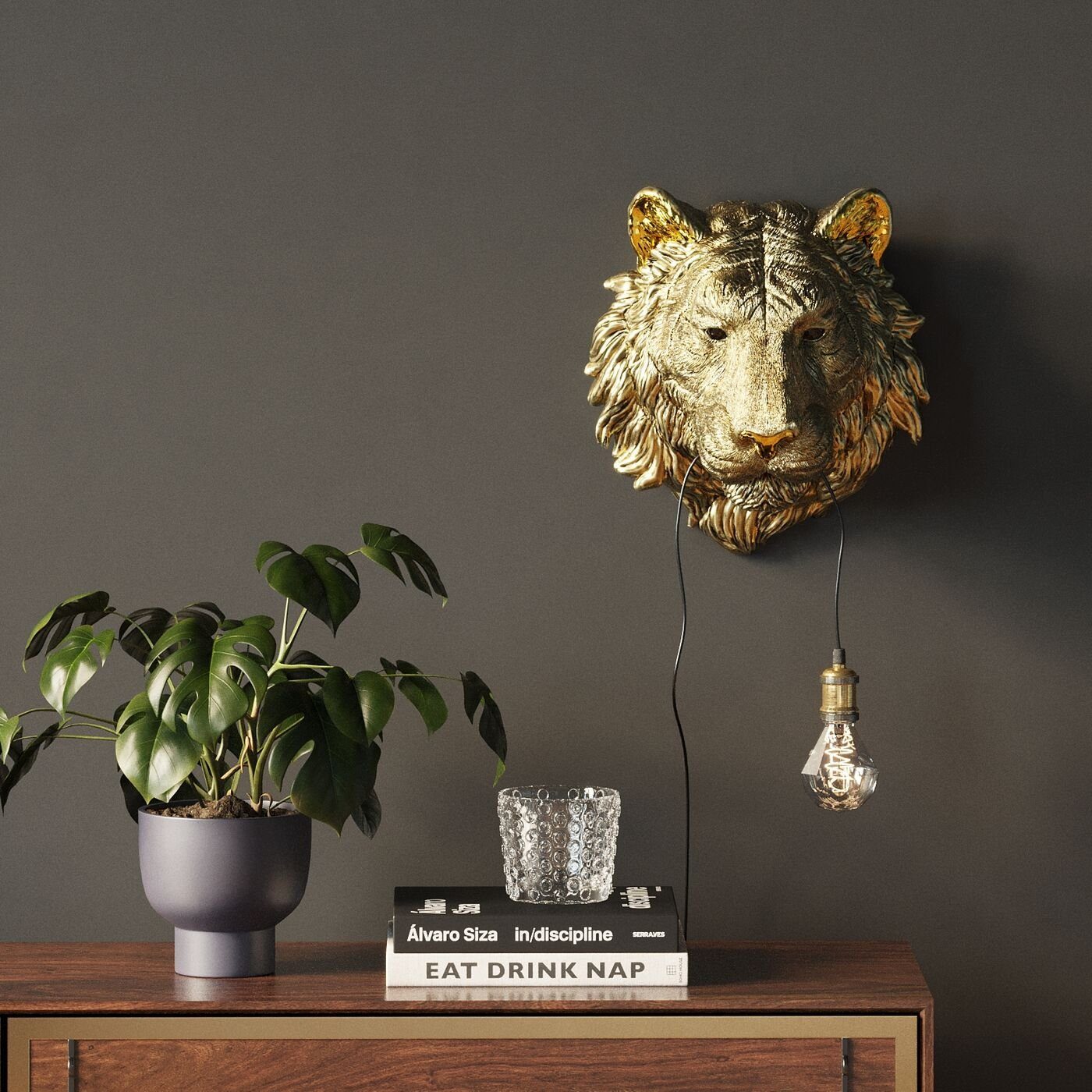 Kare Design Wandleuchte Tiger günstig online kaufen