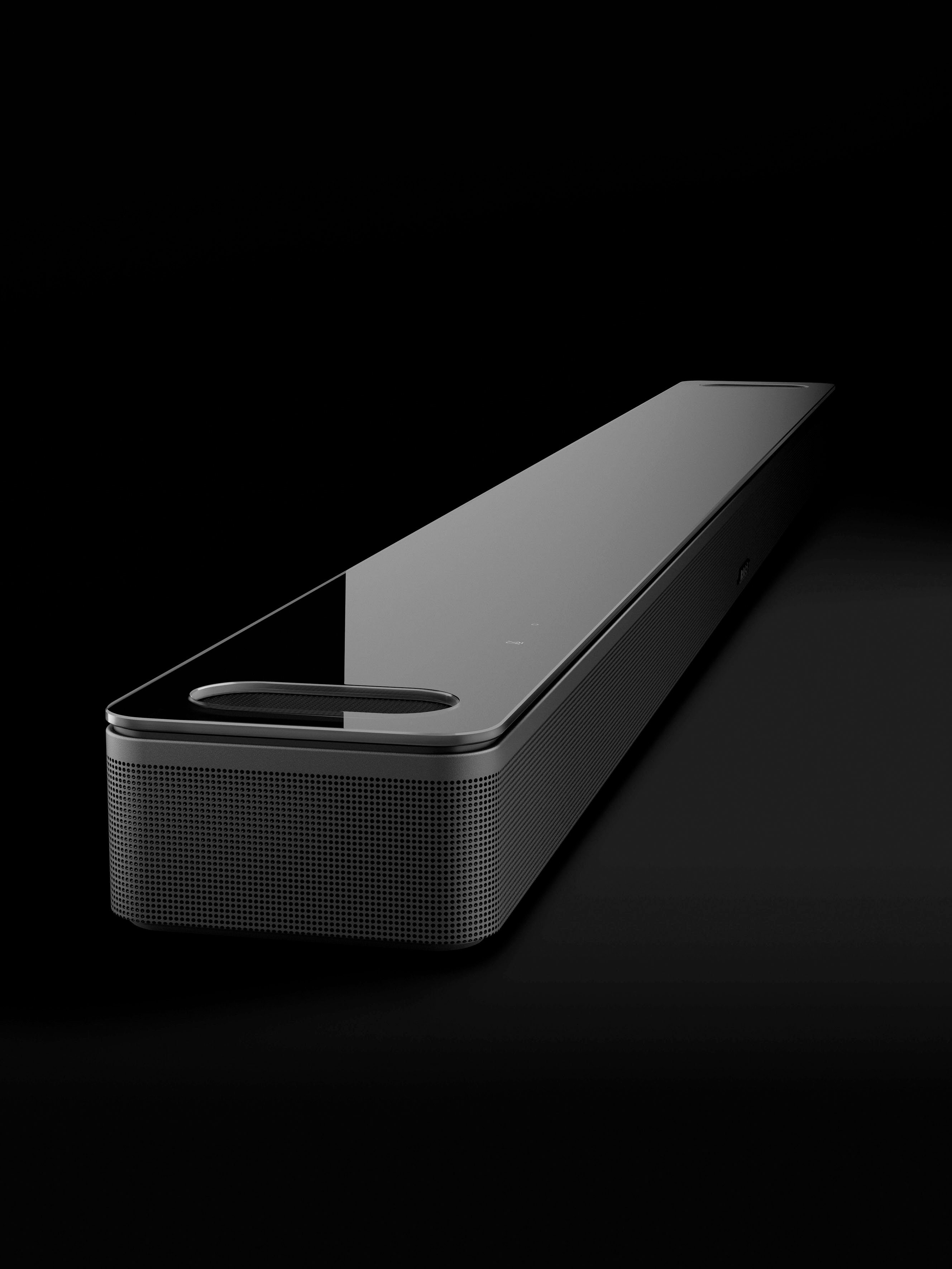 Bose Smart Soundbar Alexa schwarz (Ethernet), Soundbar mit und Amazon Google Assistant) (Bluetooth, LAN 900