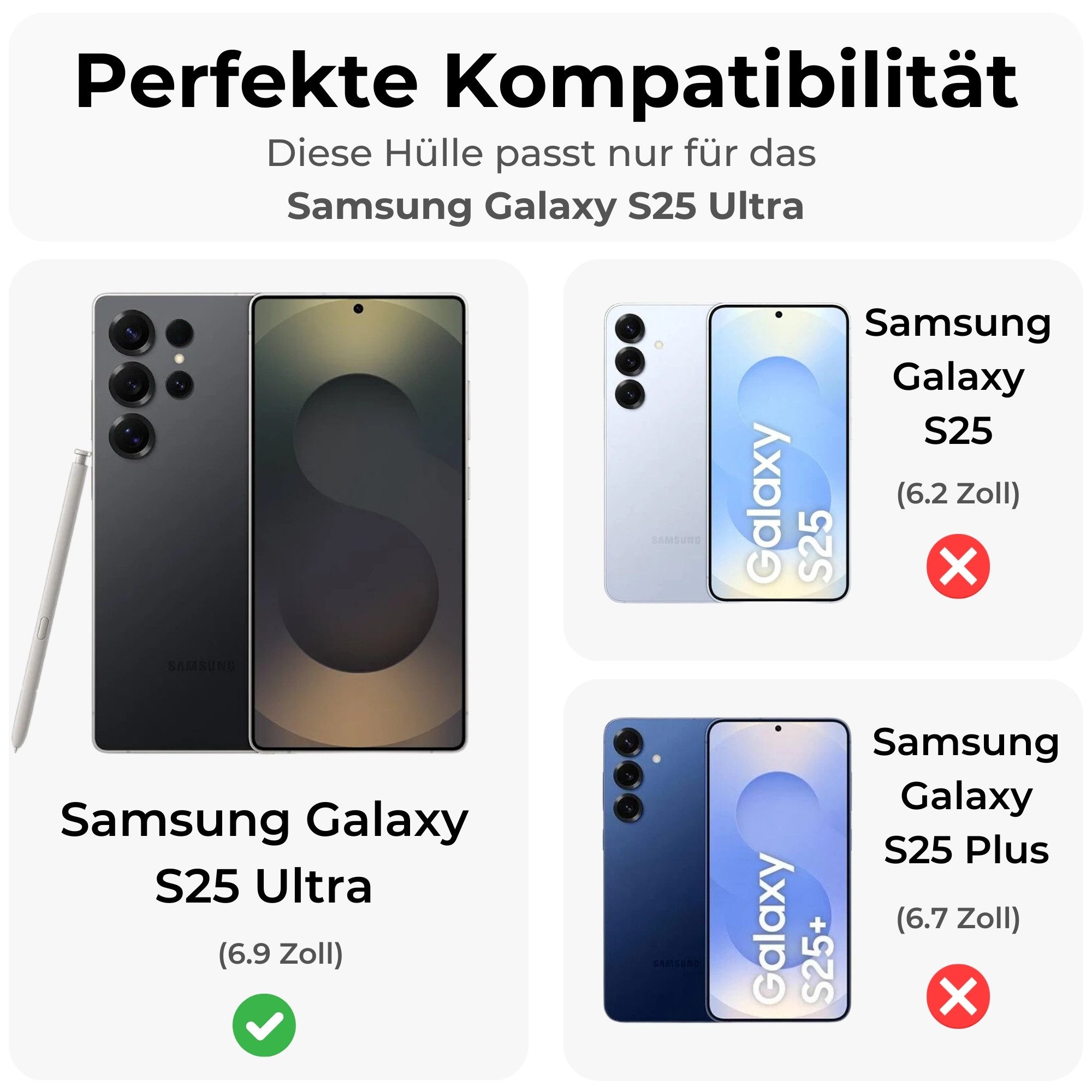 betterfon Handykette für Samsung Galaxy Handyhülle mit Band Kodel Hülle mit Kette, Hände frei – mit Silikonhülle & Schnur für flexiblen Alltag – Bild 2 von 5