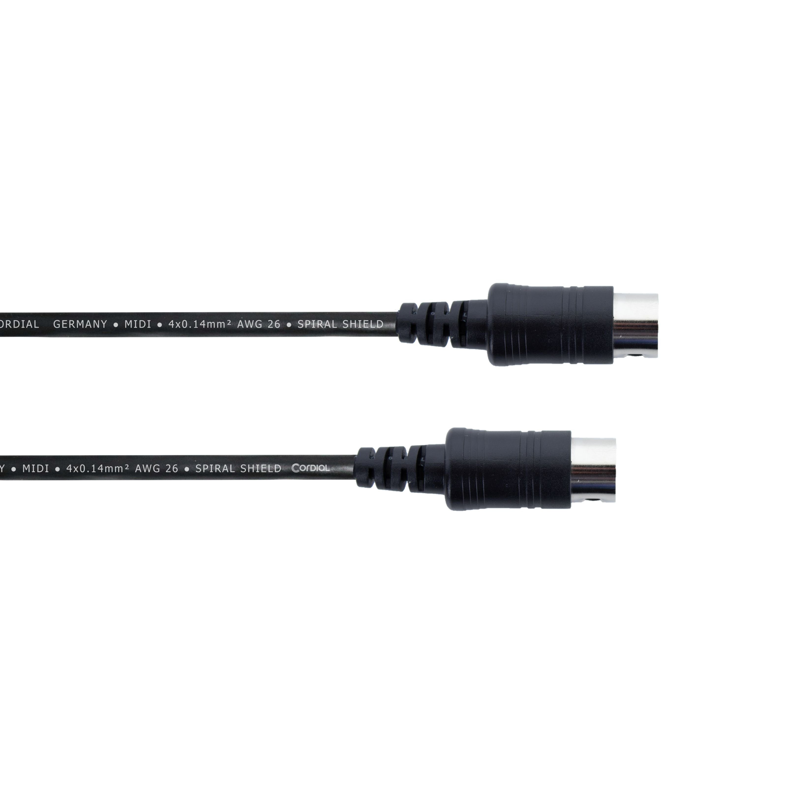 Cordial Computer-Kabel, ED 0.5 AA Midikabel 0,5 m - MIDI Kabel