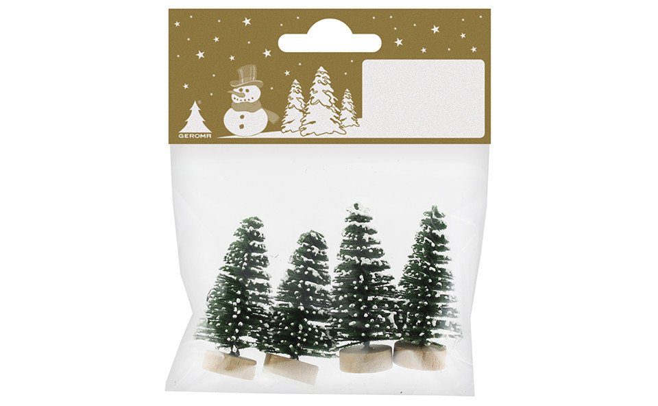 Trend 4,5 Weihnachtsfigur Tannenbäume 4 grün, Stück cm Line