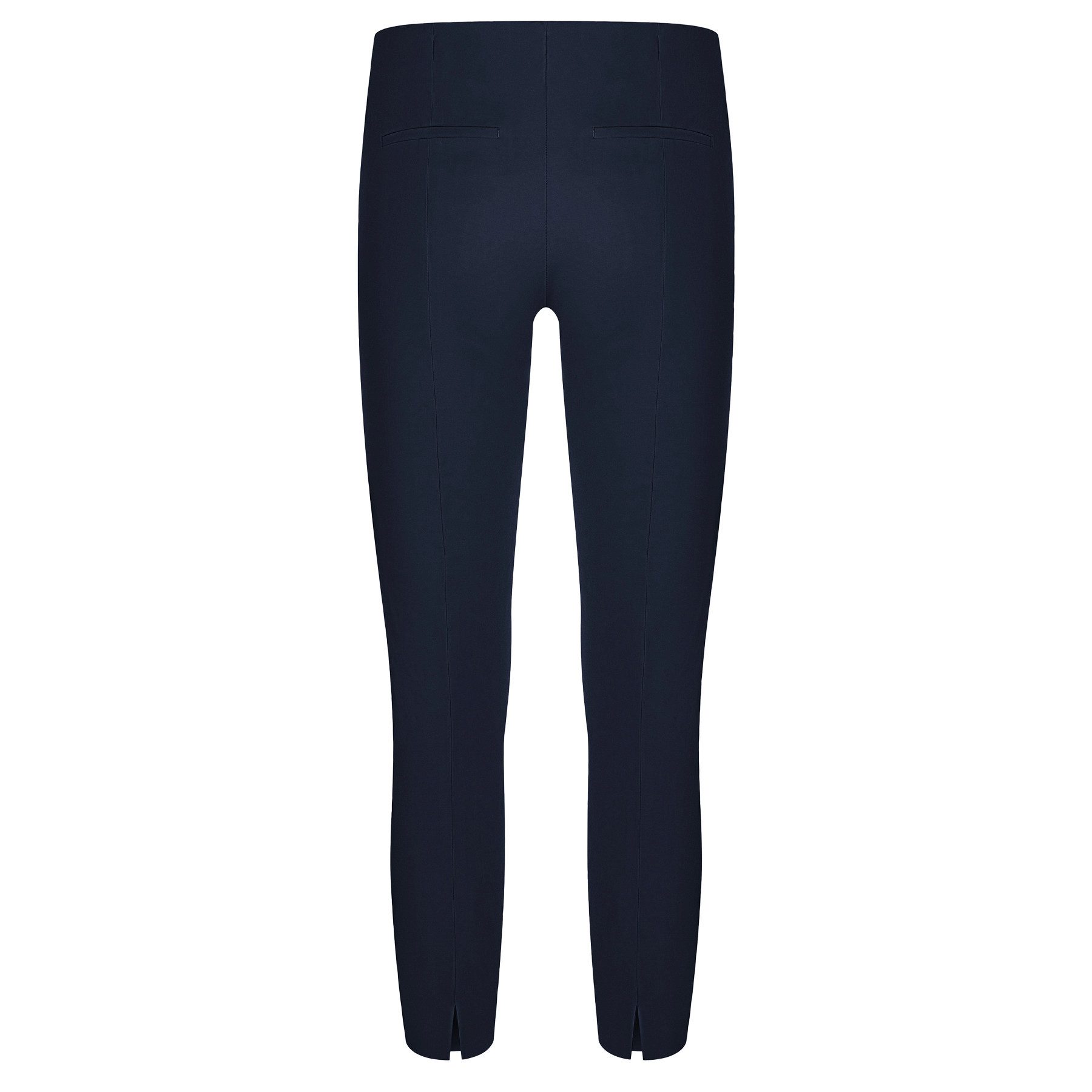 Cambio Stoffhose CAMBIO Hose ROS SUMMER CROPPED mit Baumwolle - Blau