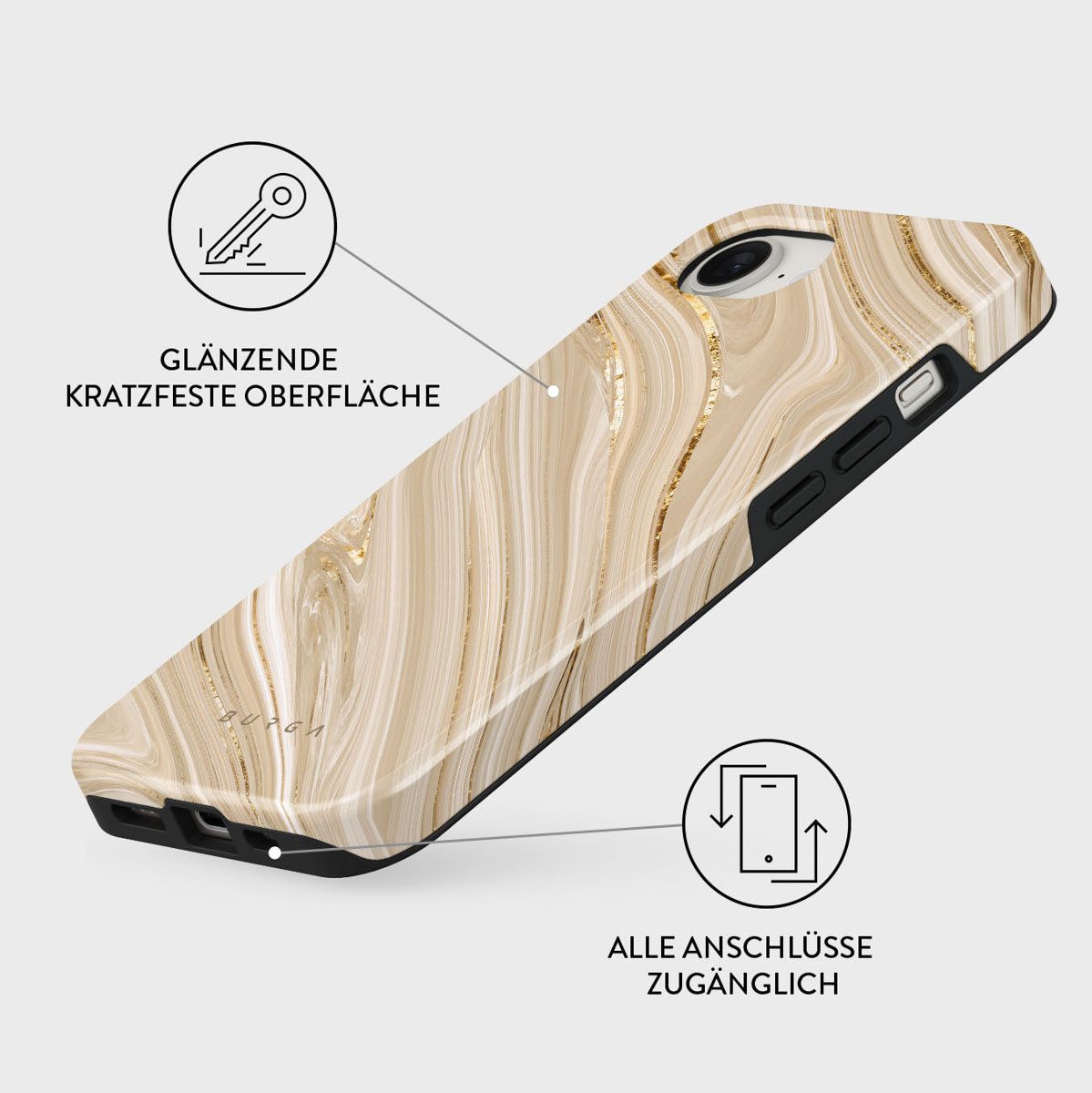BURGA Backcover Burga Tough Back Cover Apple iPhone 17e / 16e - Full Glam