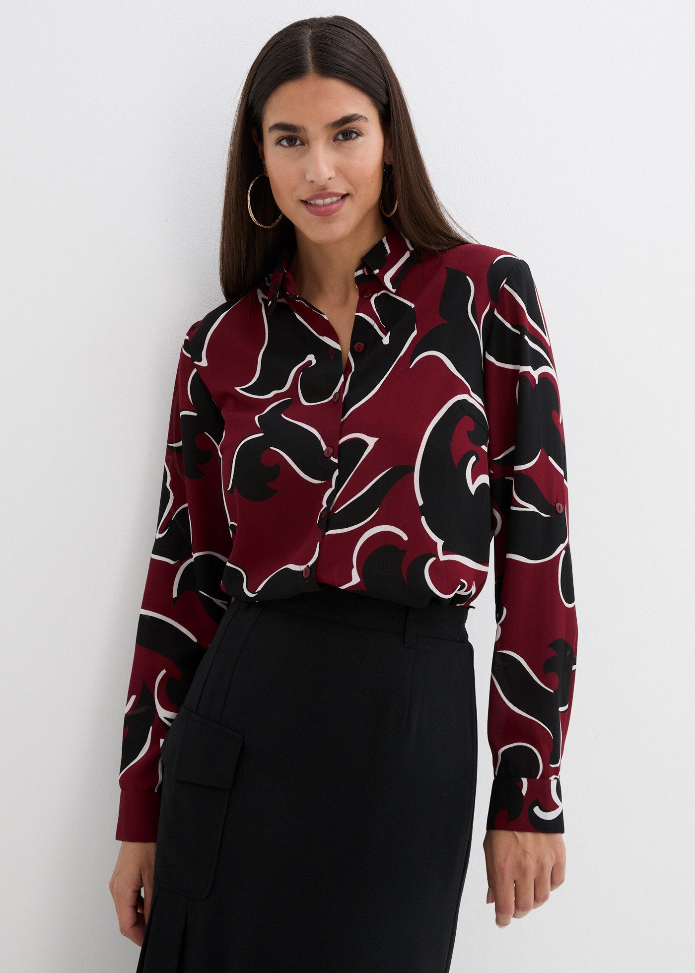 bonprix Hemdbluse günstig online kaufen