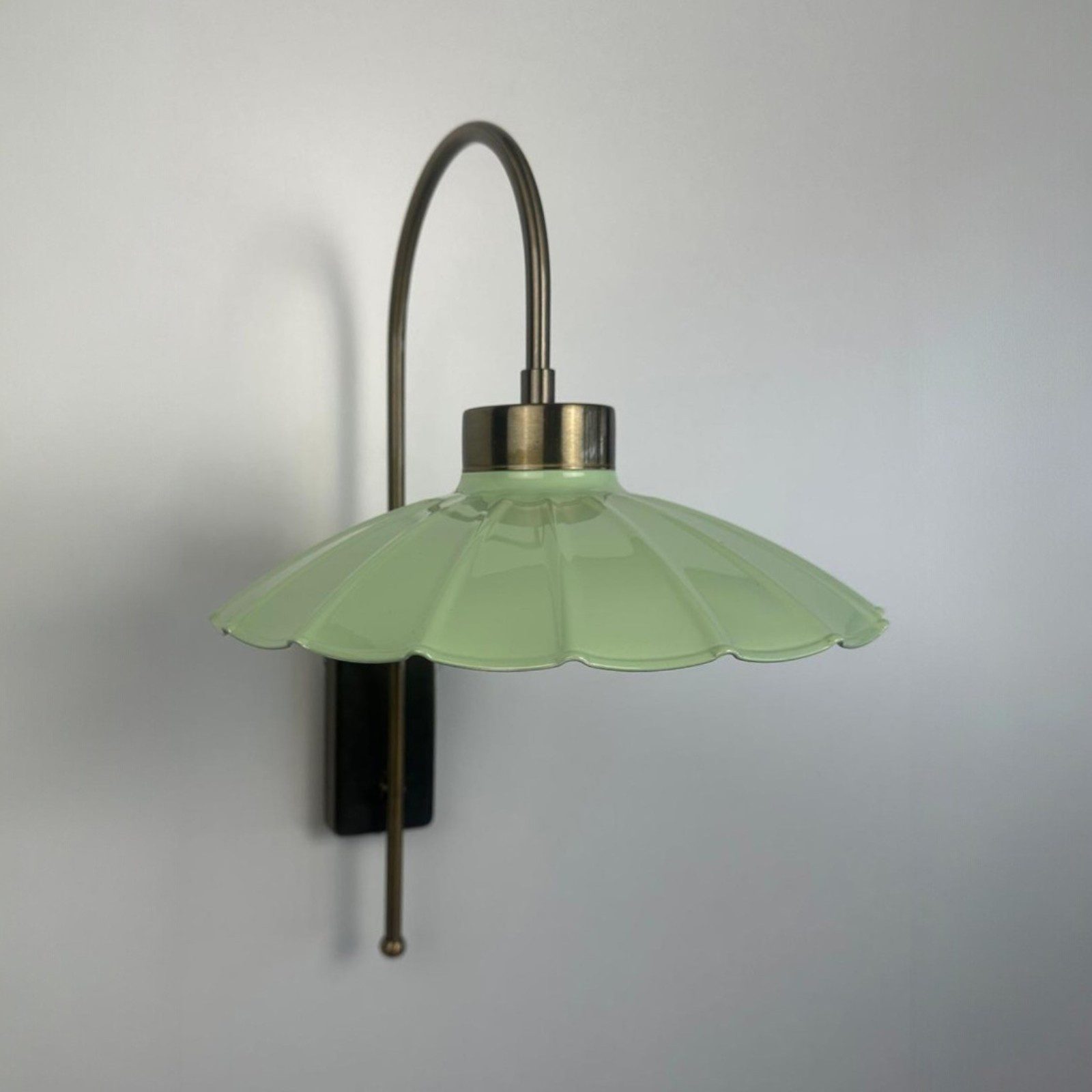 Bamyum Wandleuchte Risso Vintage Metall Wandleuchte, ohne Leuchtmittel
