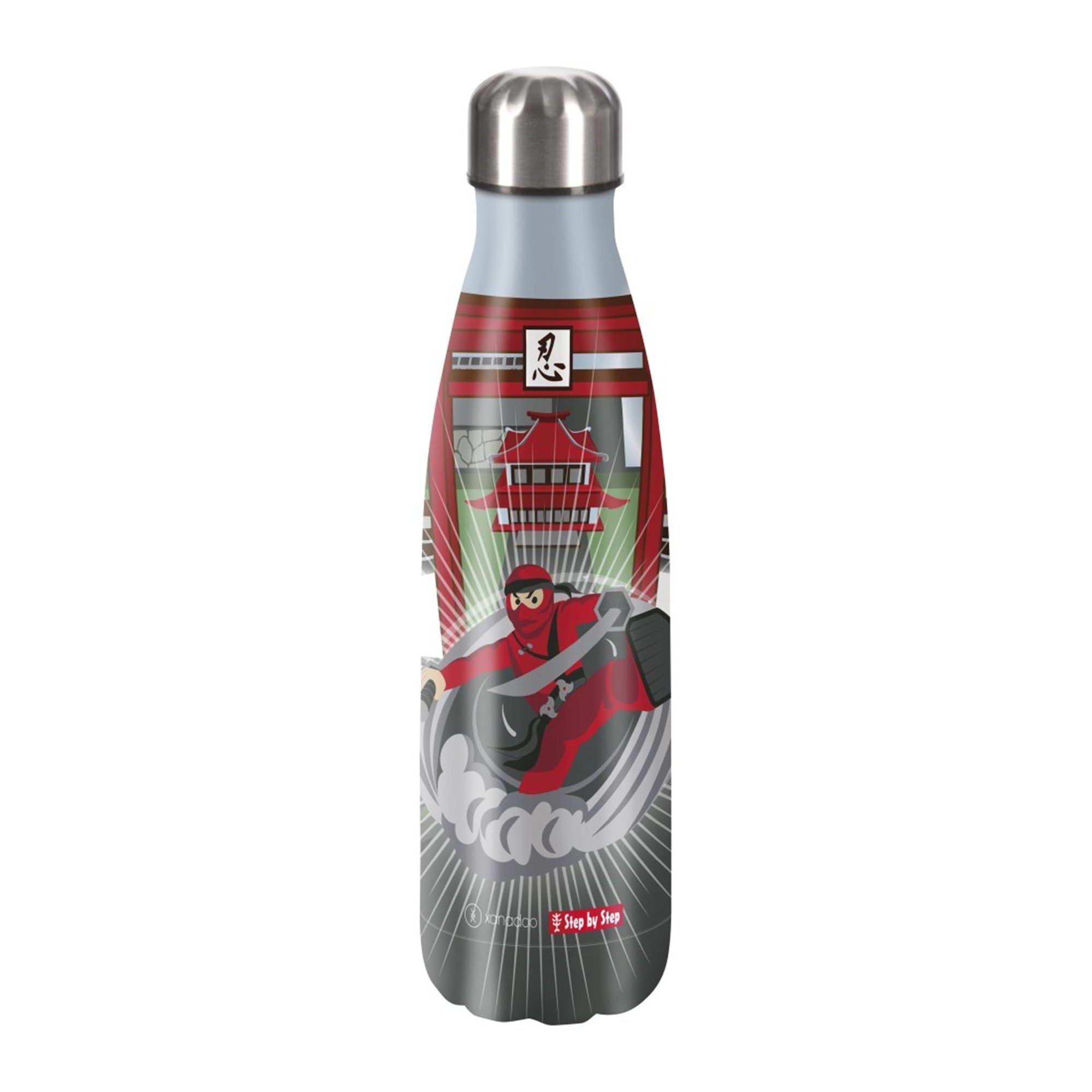 Step by Step Trinkflasche Edelstahltrinkflasche