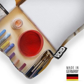Kissenbezug, VOID (1 Stück), Malerei Farben Pinsel kunst farbe malerei handwerk ausstattung pen sc