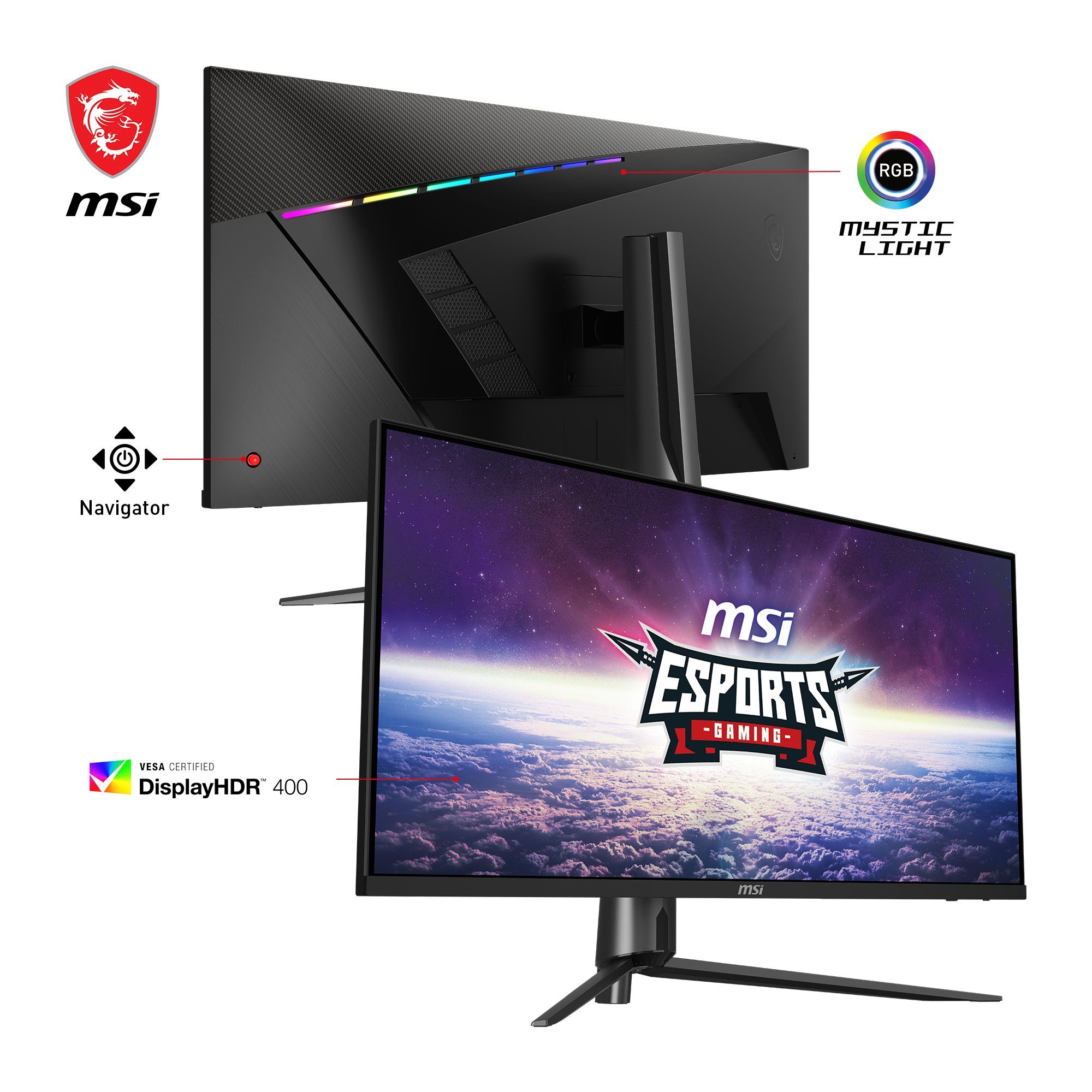 MSI MAG401QR Gaming-LED-Monitor (102 cm/40 ", 3440 x 1440 px, UWQHD, 1 ms Reaktionszeit, 155 Hz, IPS, 3 Jahre Herstellergarantie, USB-C)
