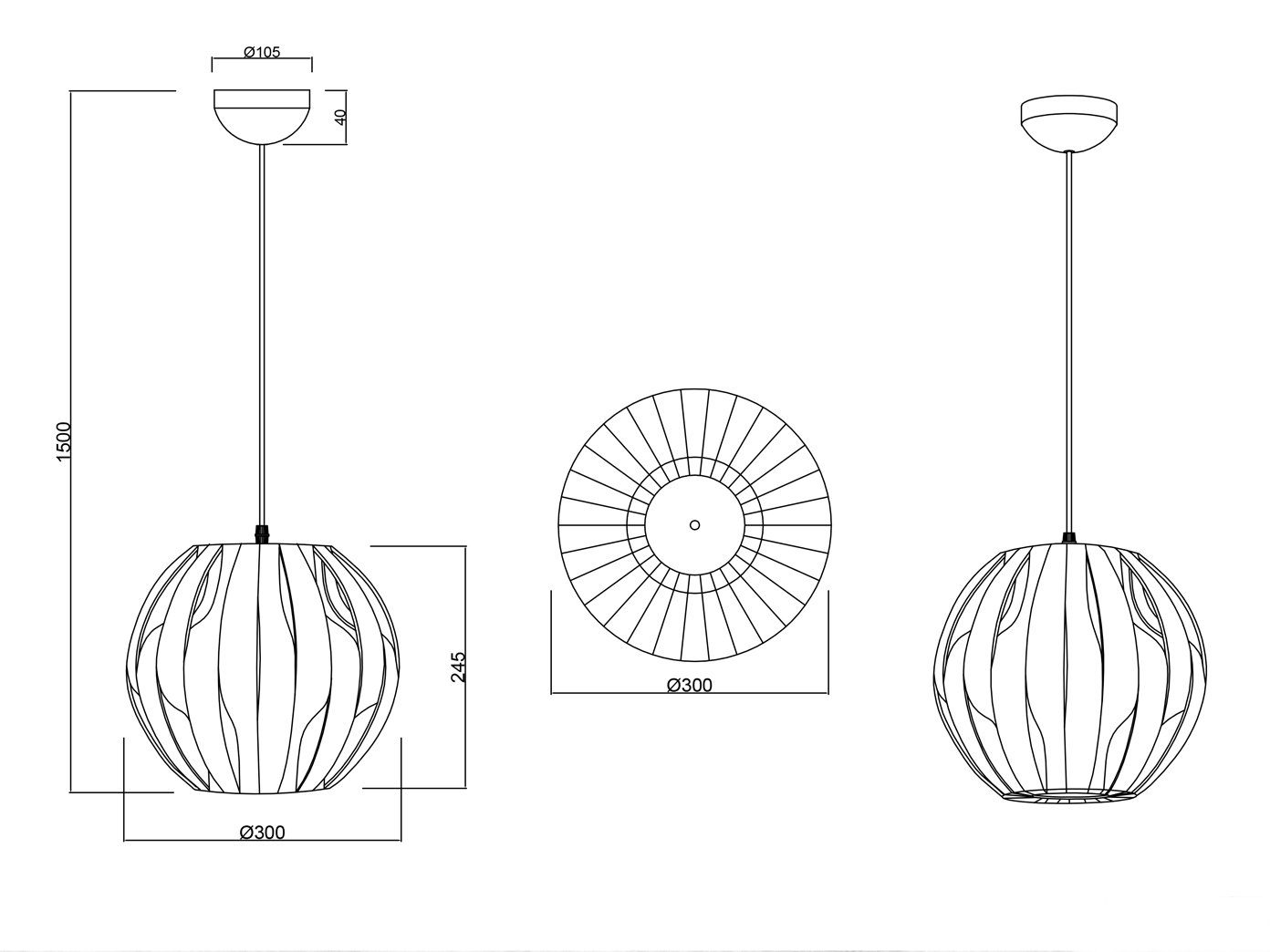 Designer-lampen Lichtdesign LED Warmweiß, Dimmfunktion, Weiß Esstisch hängend klein-e meineWunschleuchte Ø30cm wechselbar, Pendelleuchte, LED über-n