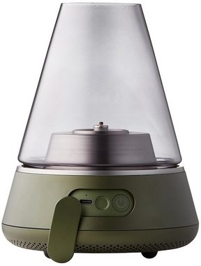 kooduu LED Windlicht Nordic Light PRO, Bluetooth-Lautsprecher, ohne Leuchtmittel, Bluetooth 2x 25W Lautsprecher, koppelbar mit Synergy Pro