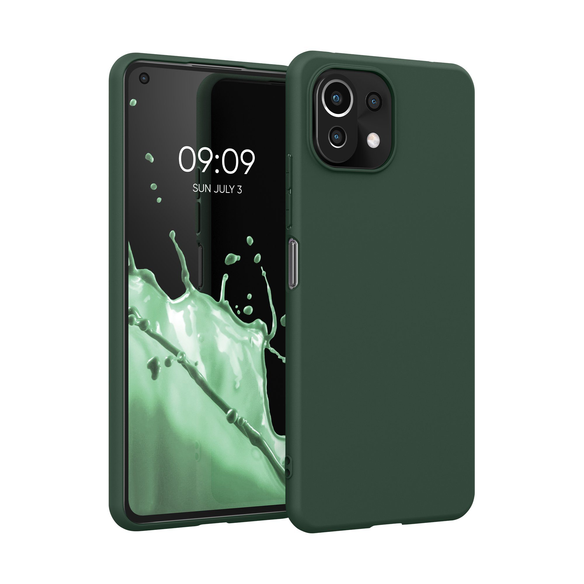 kwmobile Handyhülle Hülle für Xiaomi 11 Lite (5G) NE / Mi 11 Lite (5G), Hülle Silikon - Soft Handyhülle - Handy Case Cover