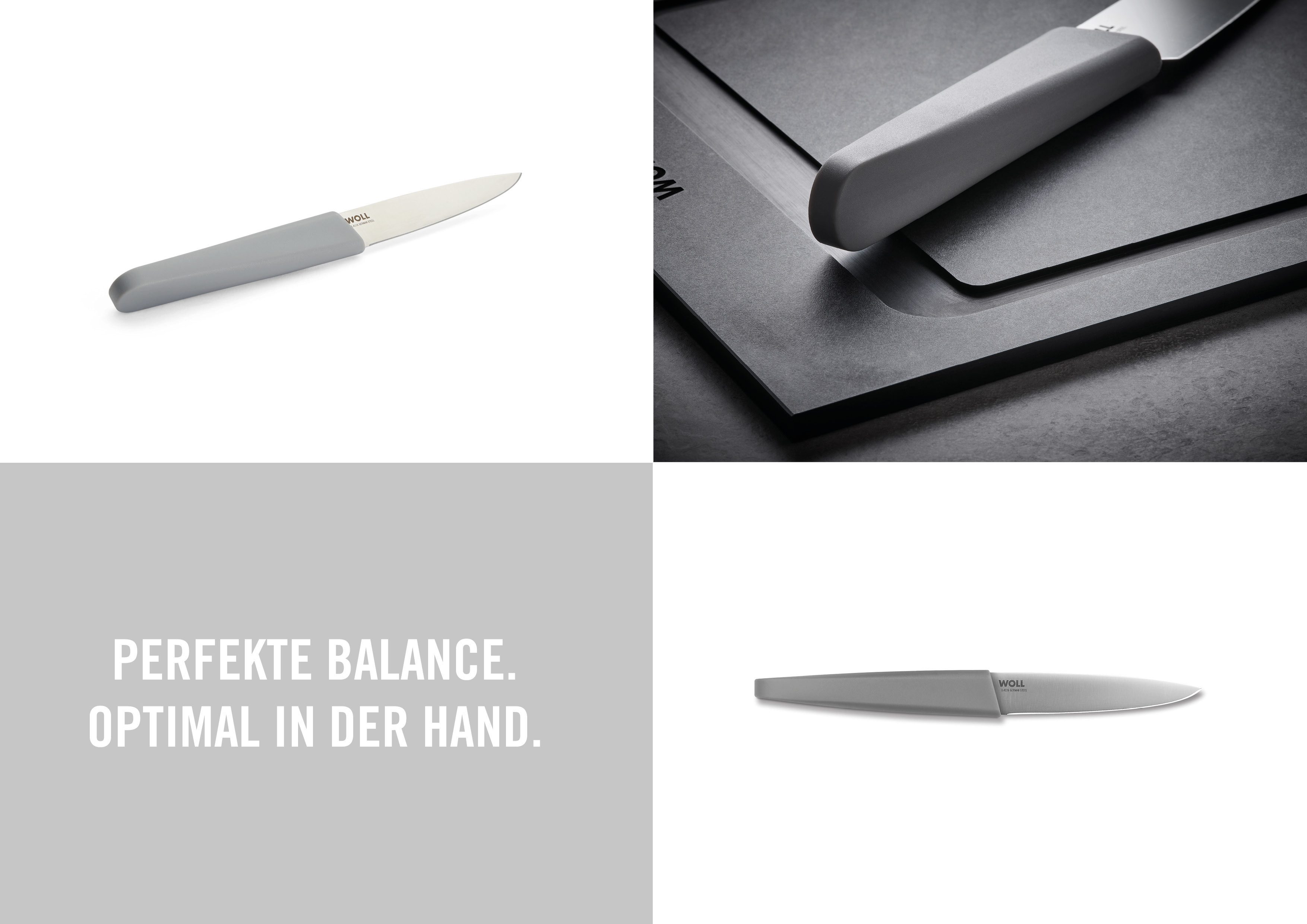 WOLL Gemüsemesser Cutting Edge, aus deutschem Edelstahl gemäß DIN 1.4116