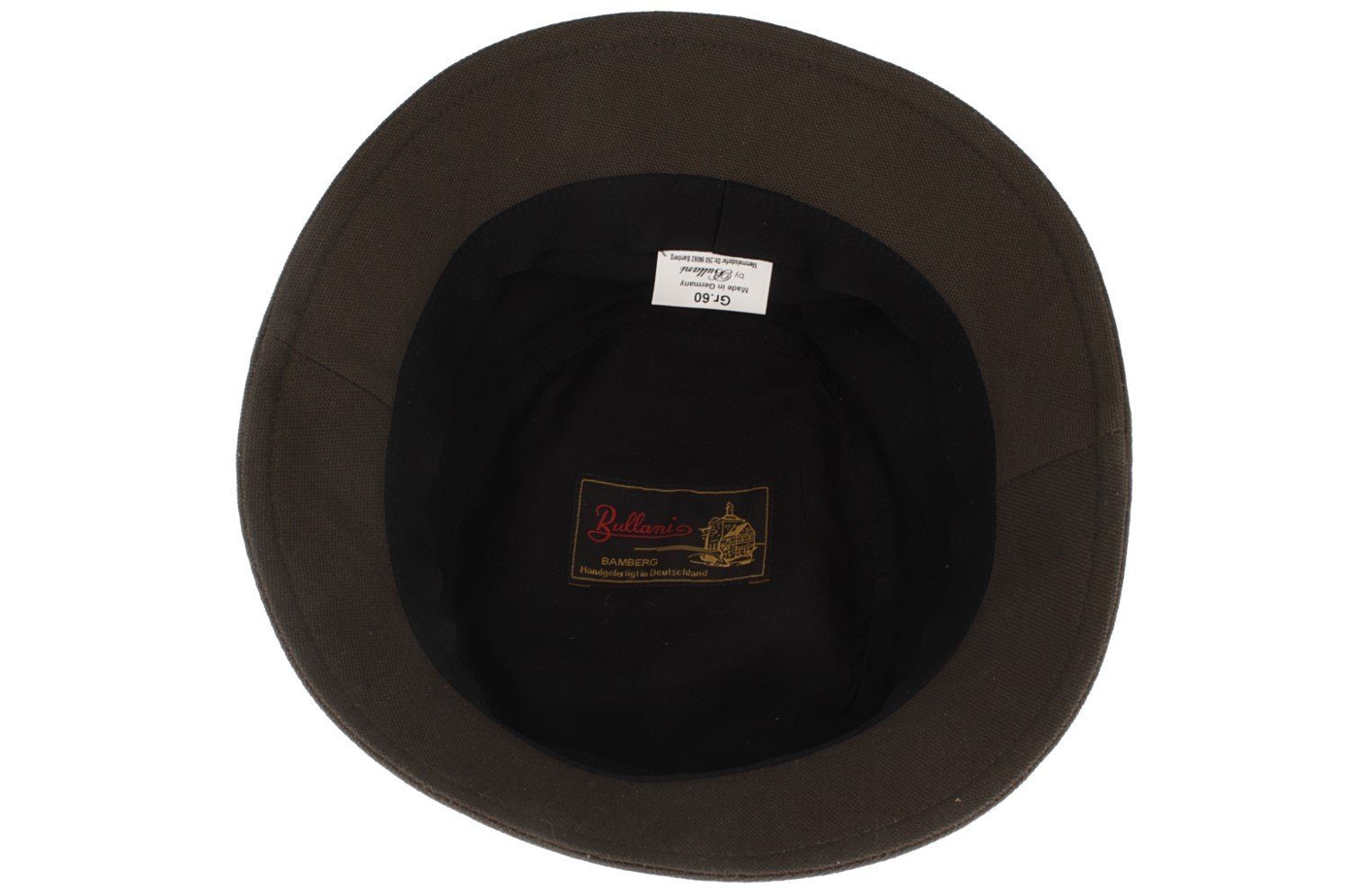 Bullani Fischerhut Herren rollbar Bucket-Hat/ Baumwolle aus Deutschland