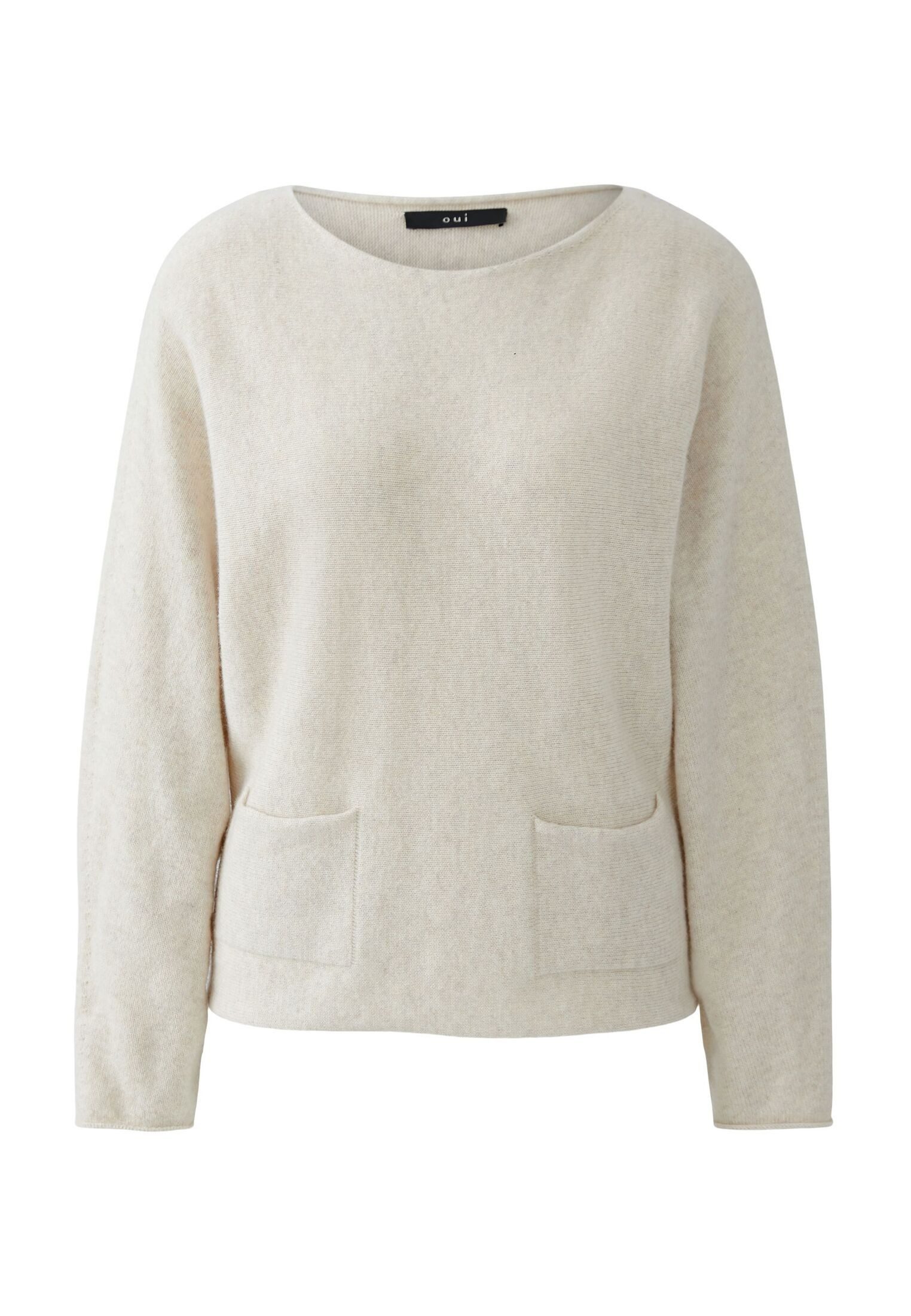 Oui Rundhalspullover Пуловери