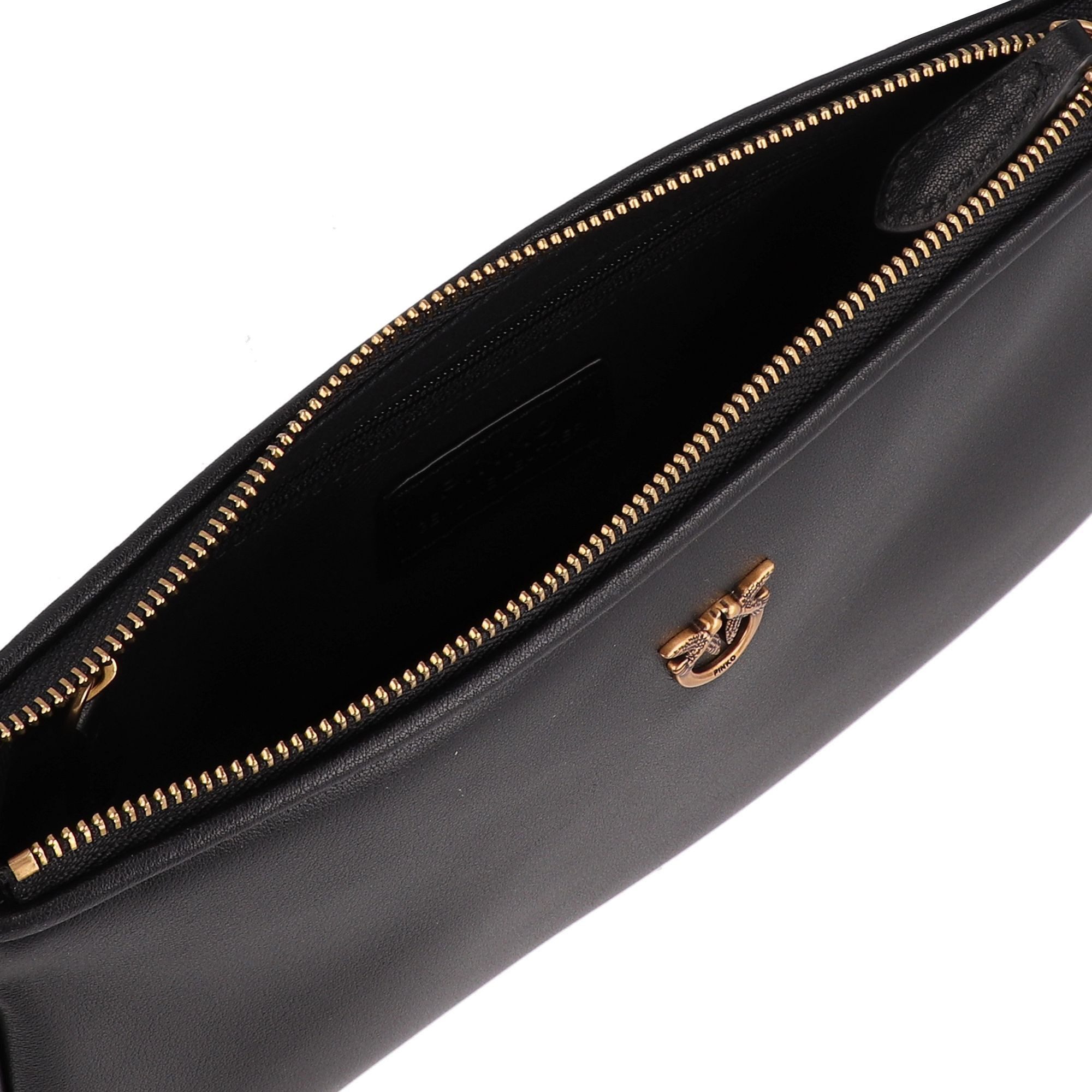 PINKO Umhängetasche Half Moon, Leder