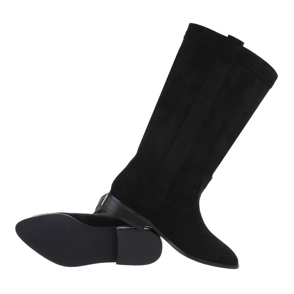 Ital-Design Damen Cowboyboots Western Westernstiefel Blockabsatz günstig online kaufen