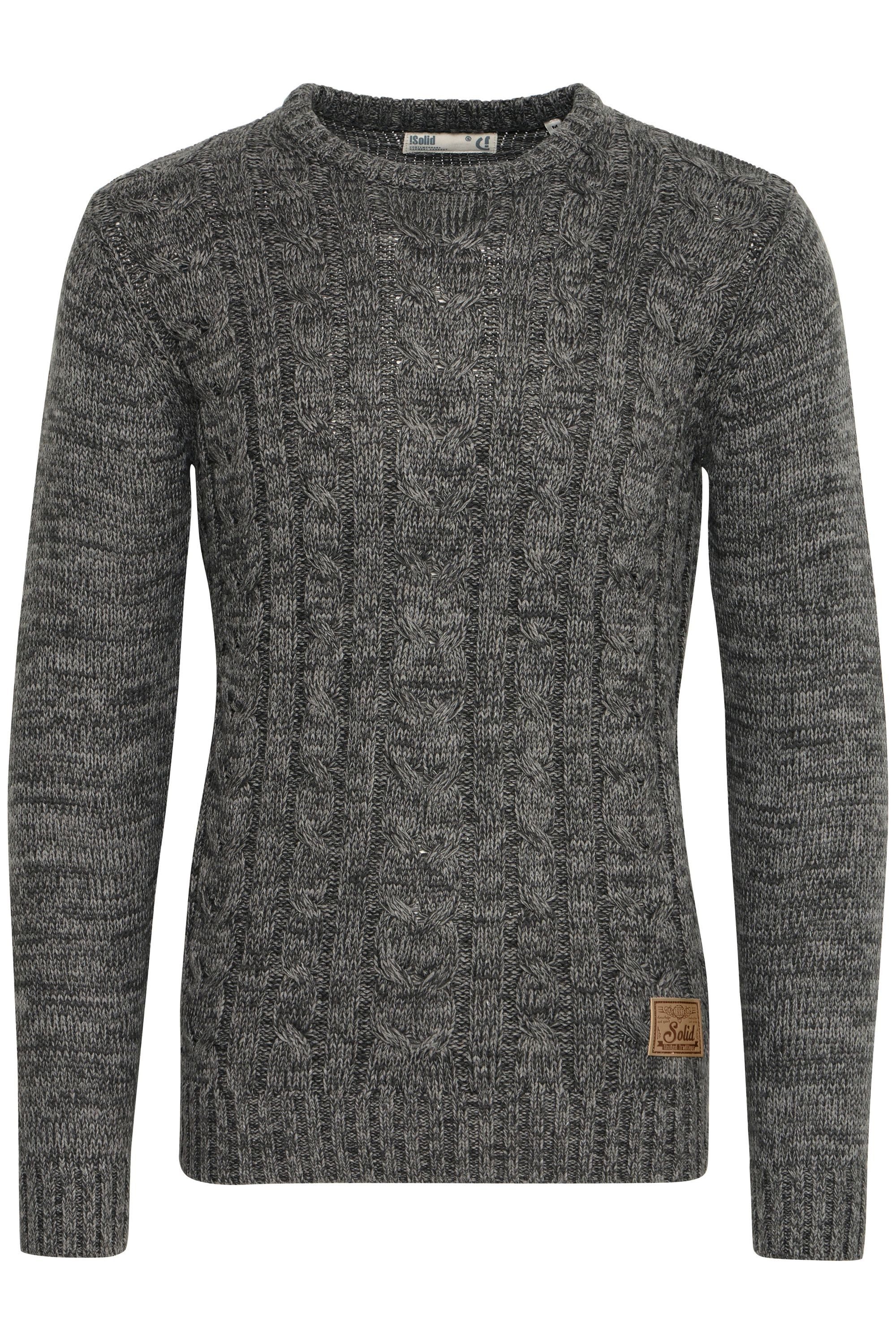 !Solid Strickpullover SDPhilemon Strickpulli mit Zopfstrickmuster günstig online kaufen