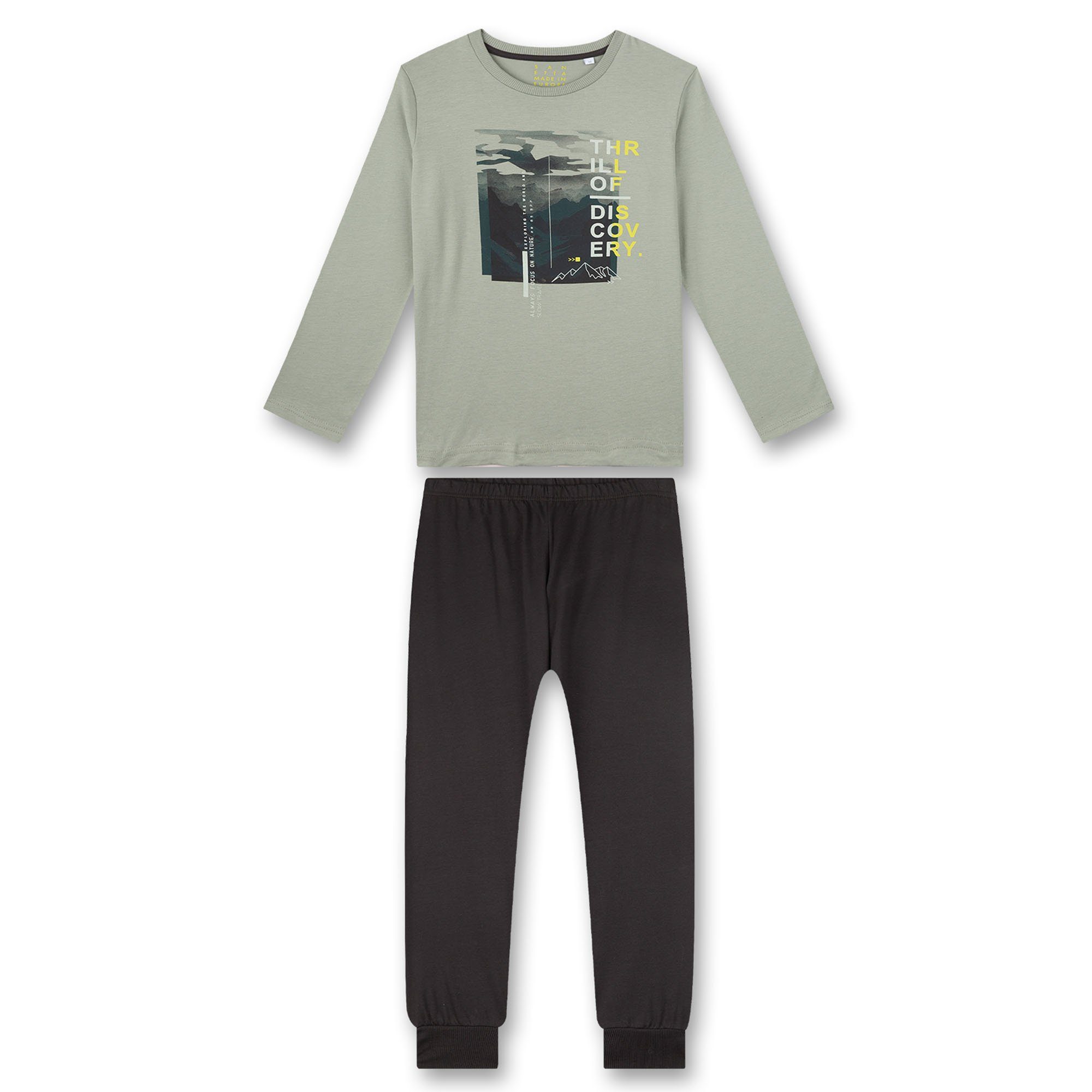 Jungen lang Nachtwäsche, Pyjama, Pyjama Sanetta - Schlafanzug