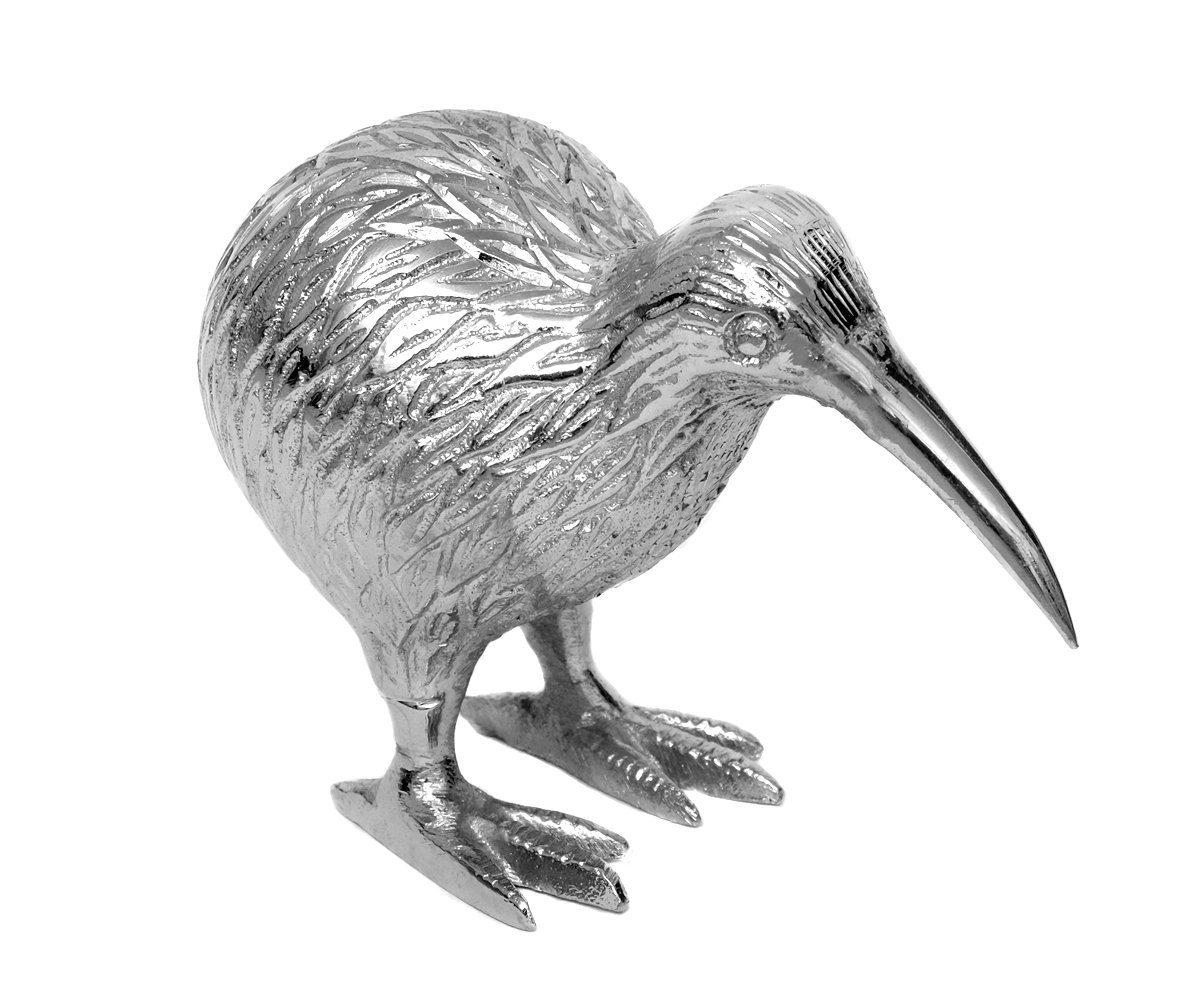 Brillibrum Dekofigur »Kiwi Vogel Tier Deko Figur Laufvogel Tierfigur  versilbert Neuseeland Glücksbringer Lila Gold Silber Schwarz Metall  Dekoration Handarbeit« online kaufen | OTTO