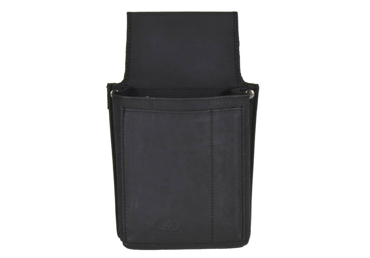 Greenburry Kellnerbörse Vintage Black (oA), Kellnertasche, Holster, Leder
