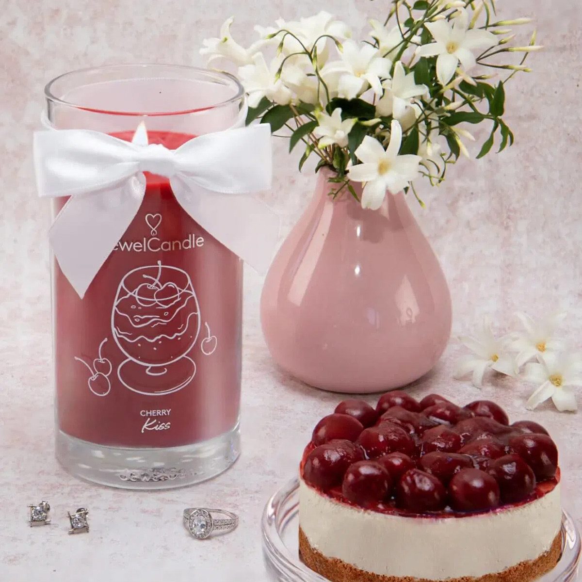 Juwelkerze Duftkerze Duftkerze Cherry Kiss - günstig online kaufen
