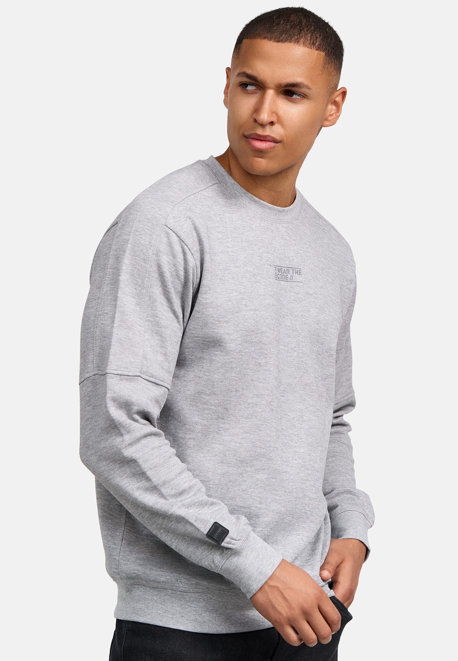 Indicode Sweater Herren INCliver Sweatshirt Herrenpulli (Sweatshirt)