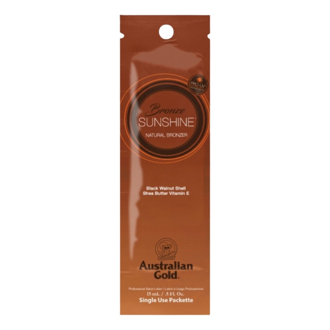 Australian Gold Selbstbräunungslotion Australian Gold Bronze Sunshine Bronzer 15 ml, Natürliche Bronzer für intensive Bräune