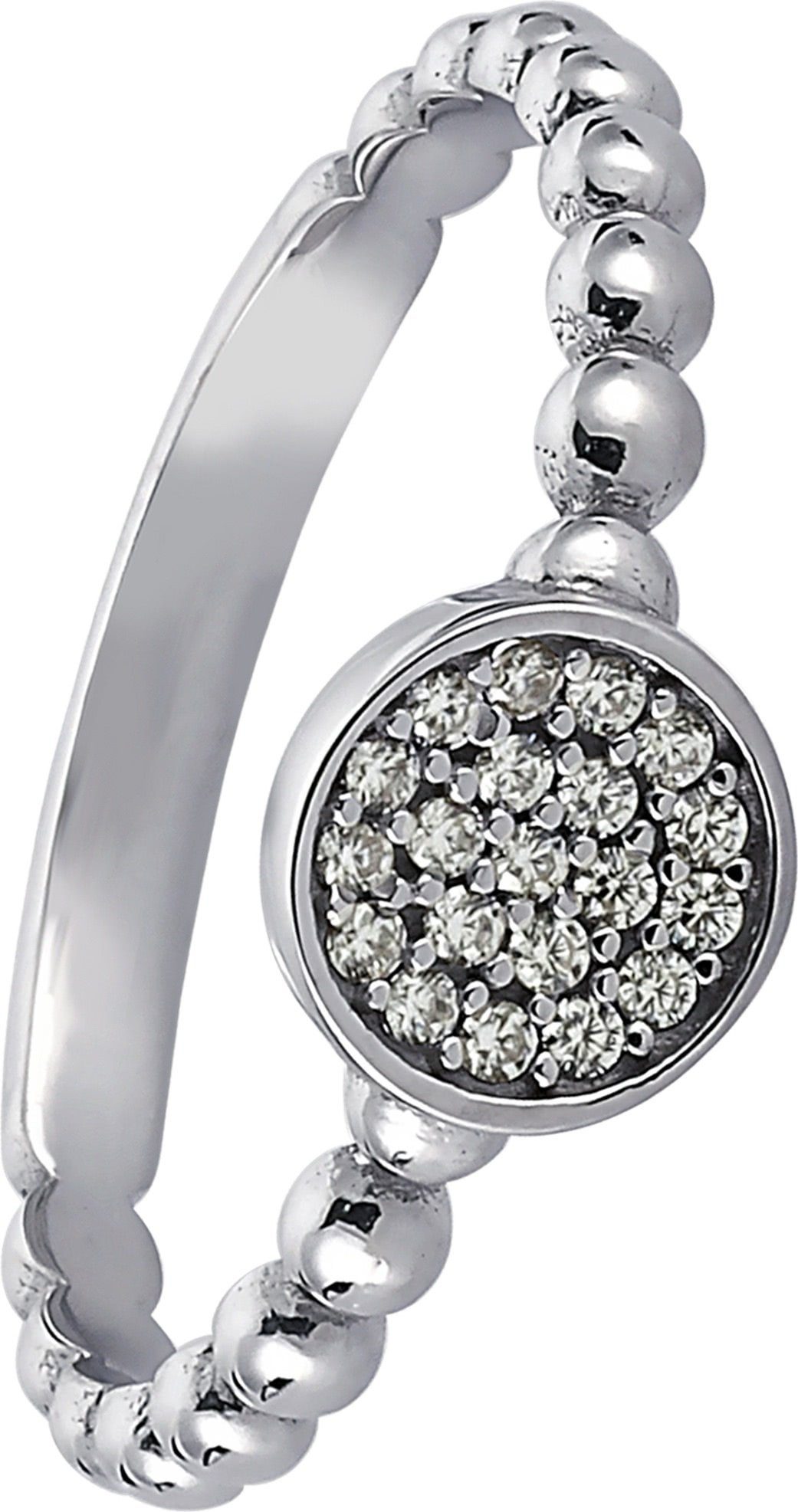 Balia Silberring Balia Ring für Damen mit weißen Zirkonia (Fingerring), Damen Ring Zirkoniakreis, 58 (18,5), 925 Sterling Silber