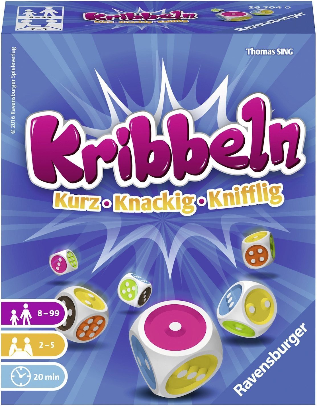 Ravensburger Spiel Kribbeln, Made in Europe