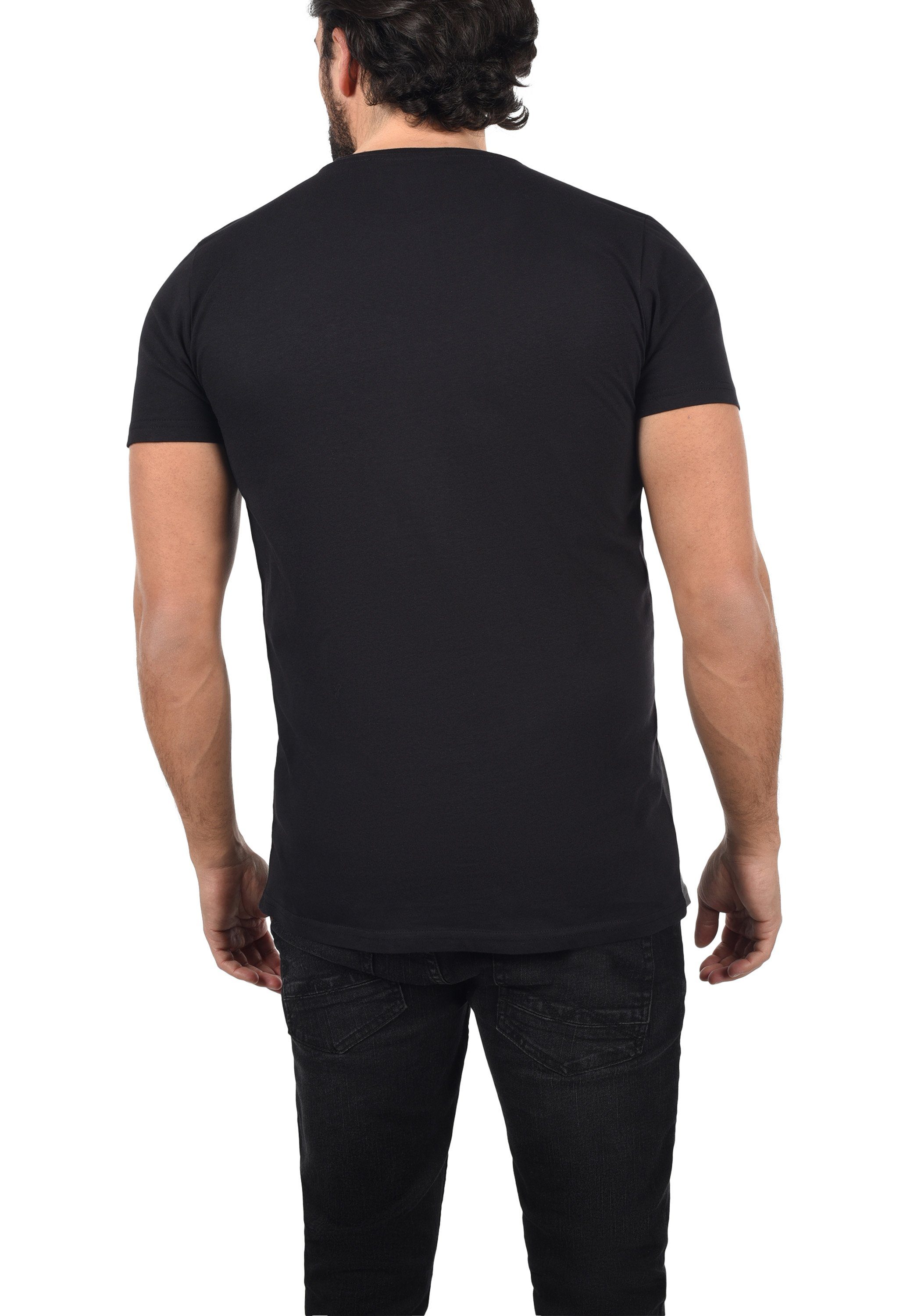 !Solid (9000) Black Rundhalsshirt SDMingo T-Shirt