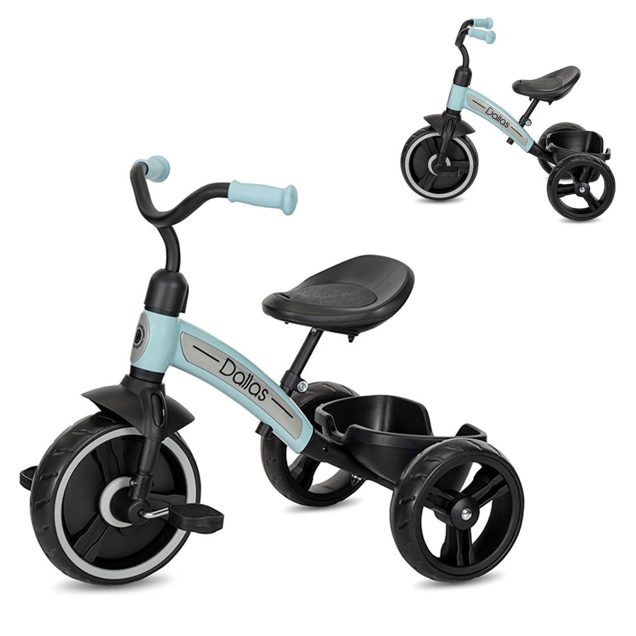 Lorelli Dreirad Dreirad Dallas, ergonomischer Sitz, günstig online kaufen