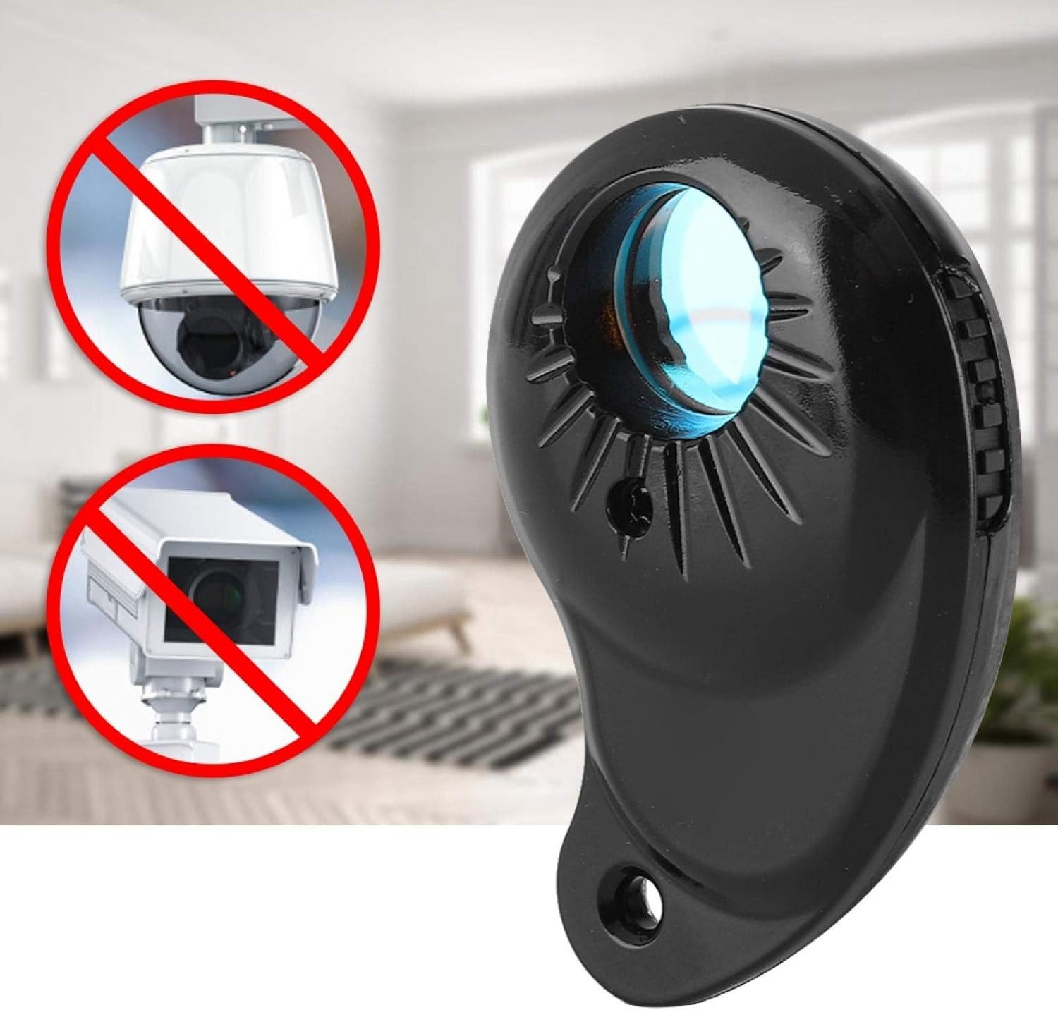 SpionProfi Überwachungskamera Zubehör Kamera Finder Mini Sucher Aufspürgerät Cam Überwachungskamera (1-tlg., Detektor Kamera Finder für Mini Spycam, Versteckte Kamera)