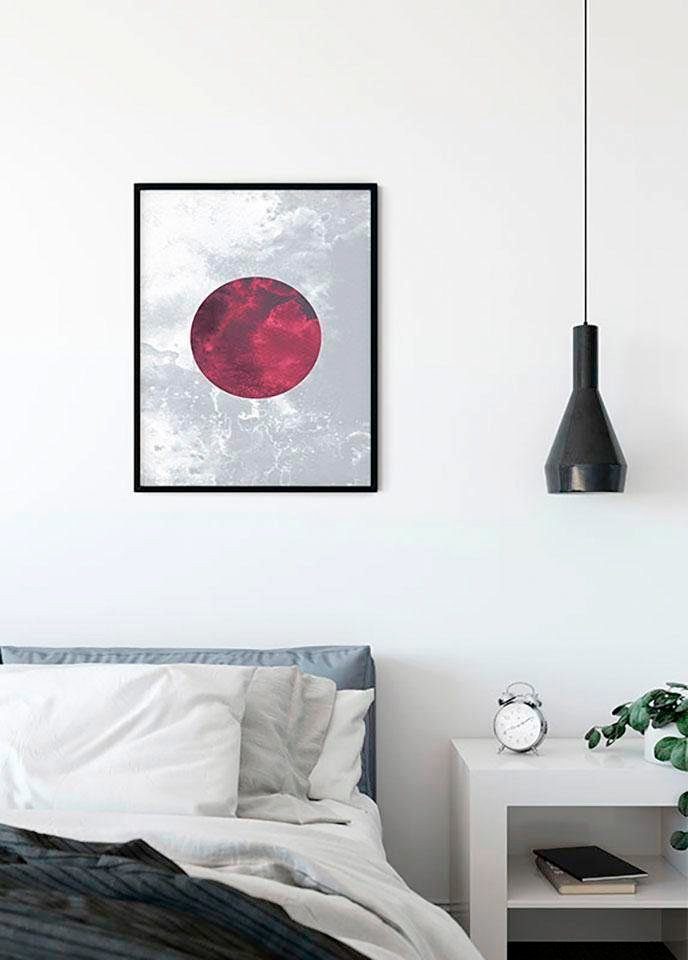 Komar Bild Solum Ignis, Abstrakt (1 St), Wandbild zur Dekoration - ohne Rahmen