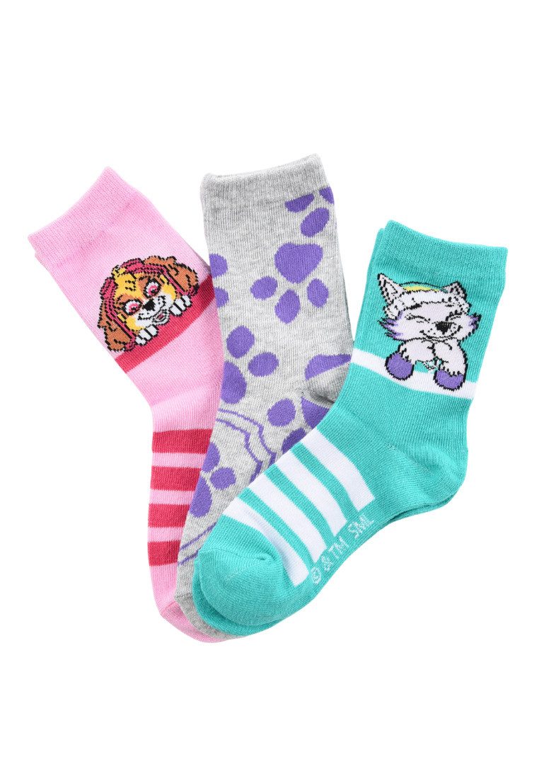 PAW PATROL Socken Mädchen Socken 6er Pack Skye Everest (6-Paar)