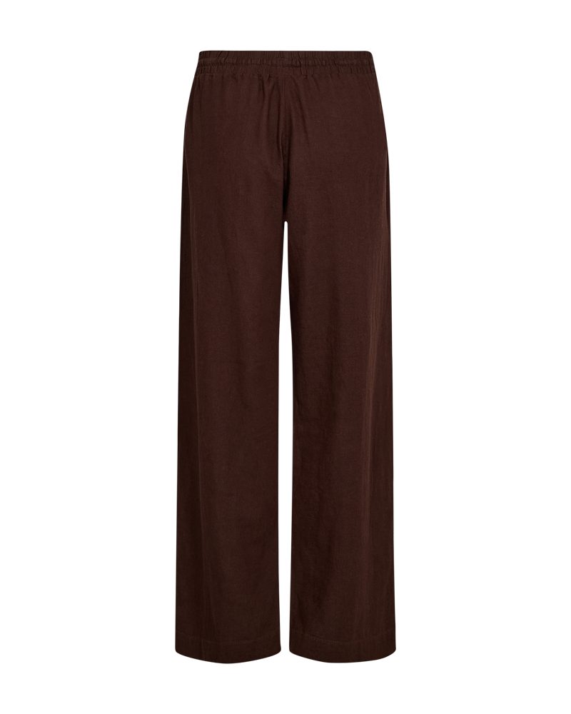FREEQUENT Leinenhose FQLAVA-PANT Sommerhose aus Leinenmix und mit Kordelzug