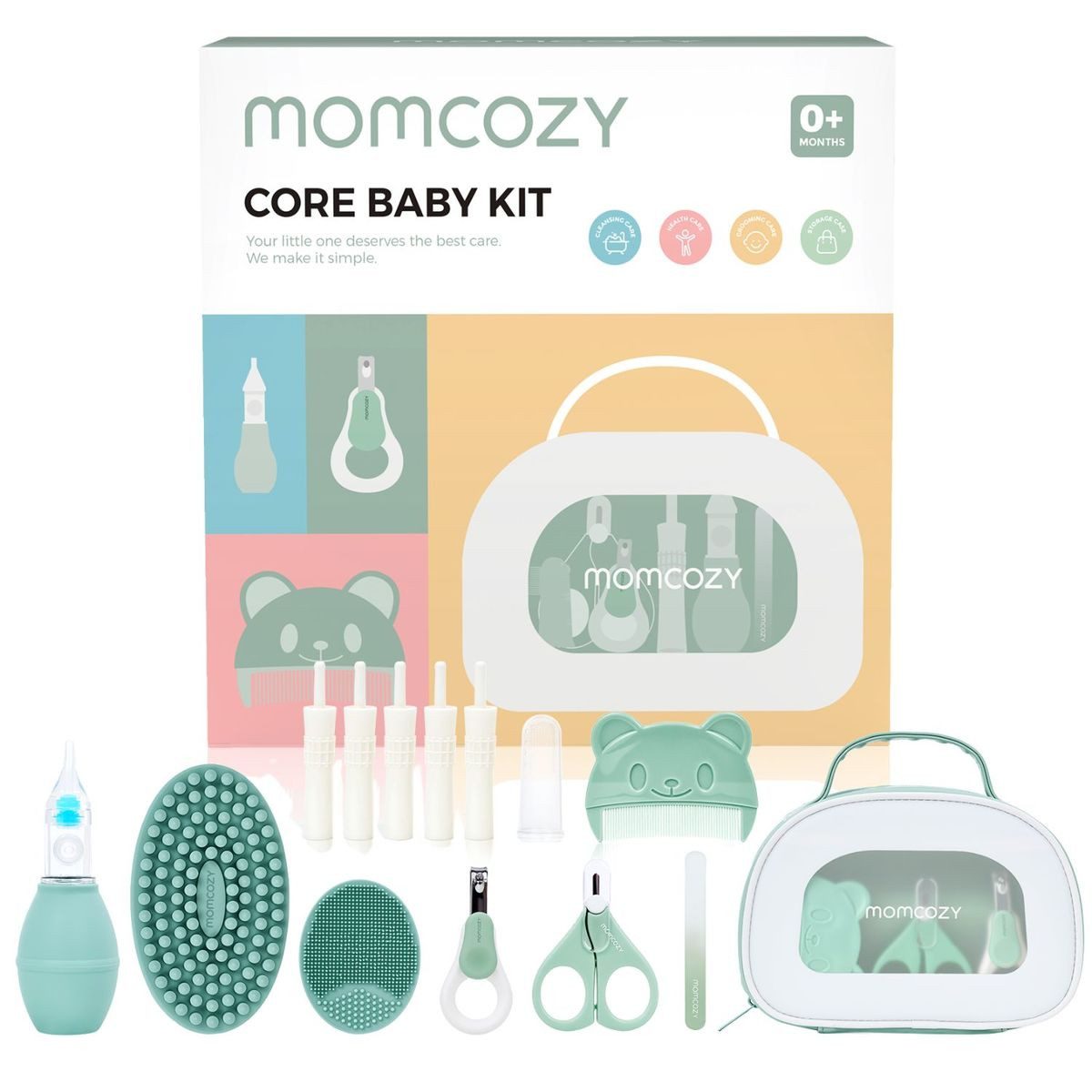 Momcozy Elektrische Milchpumpe All-in-1 Core Baby Kit, 1-tlg.