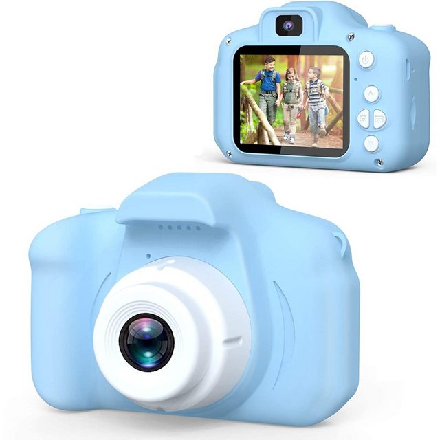 FeelGlad »Stoßfeste Selfie Kamera für Kinder, blau 8MP mit 32G Speicherkarte, Geschenk für Kleinkinder zum Geburtstag« Outdoor Kamera  - Onlineshop OTTO