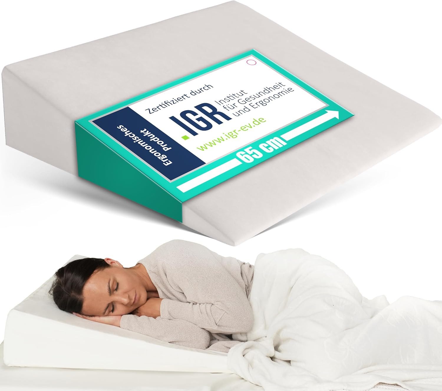 DYNMC you Keilkissen Bett Erhöhung - Bett Kopfteil - Reflux Kissen für Erho günstig online kaufen