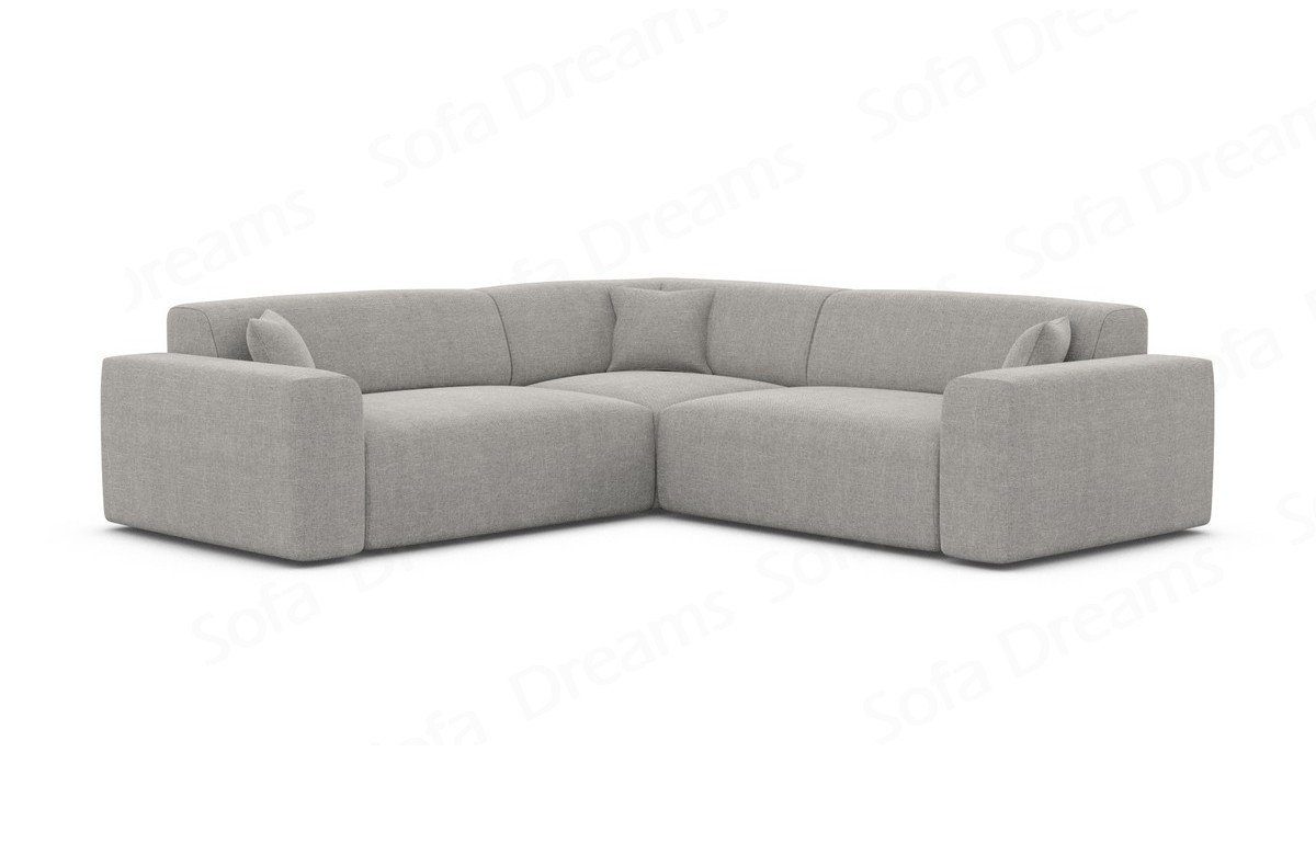 Sofa Dreams Ecksofa Strukturstoff Stoff Sofa Mallorca L Form Design Stoffsofa, Loungesofa