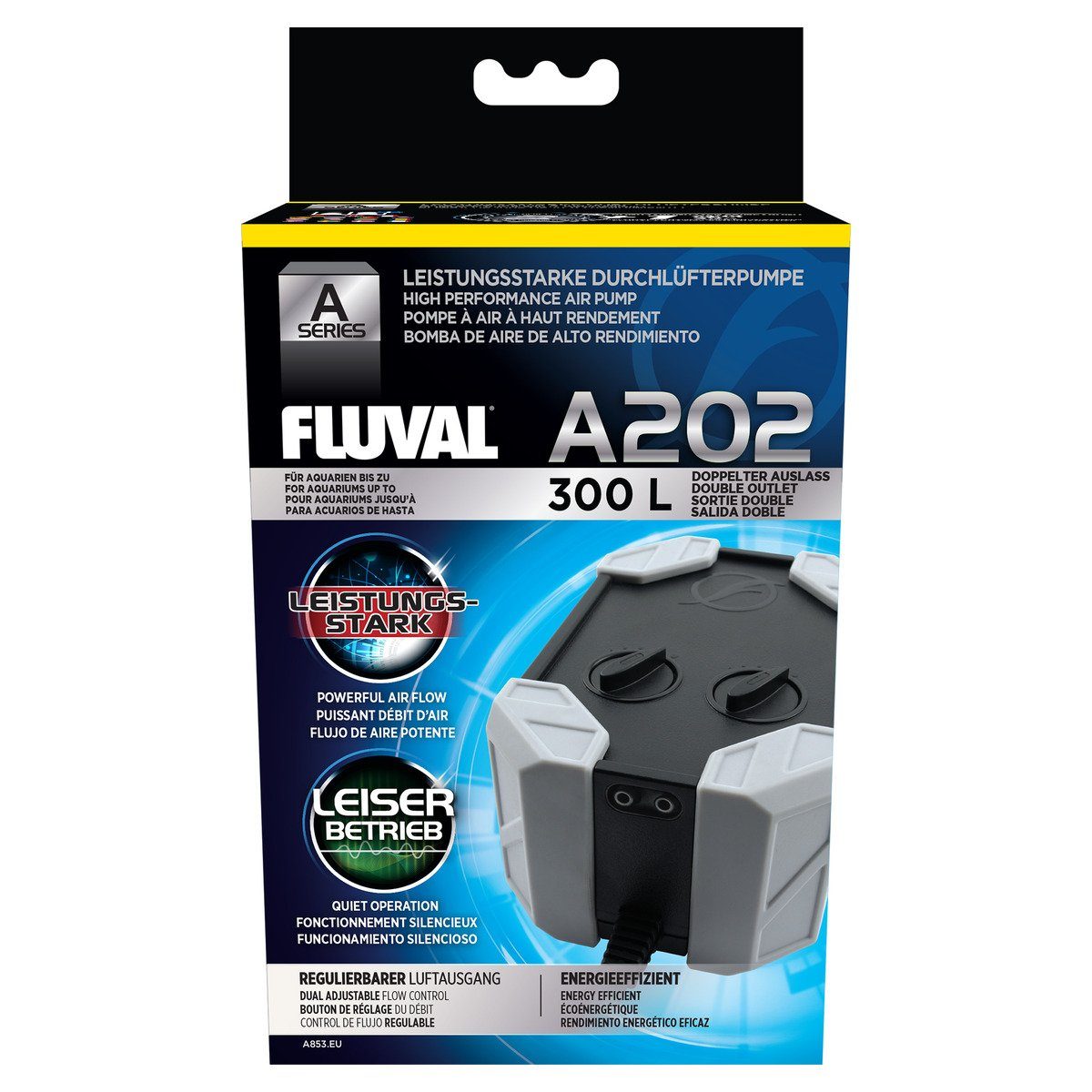 FLUVAL Aquarienpumpe Durchlüfterpumpe Air 202
