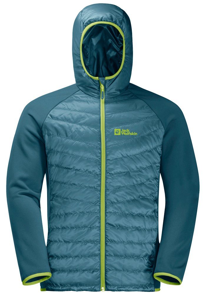 Jack Wolfskin Hybridjacke ROUTEBURN HYBRID PRO M blue-daze