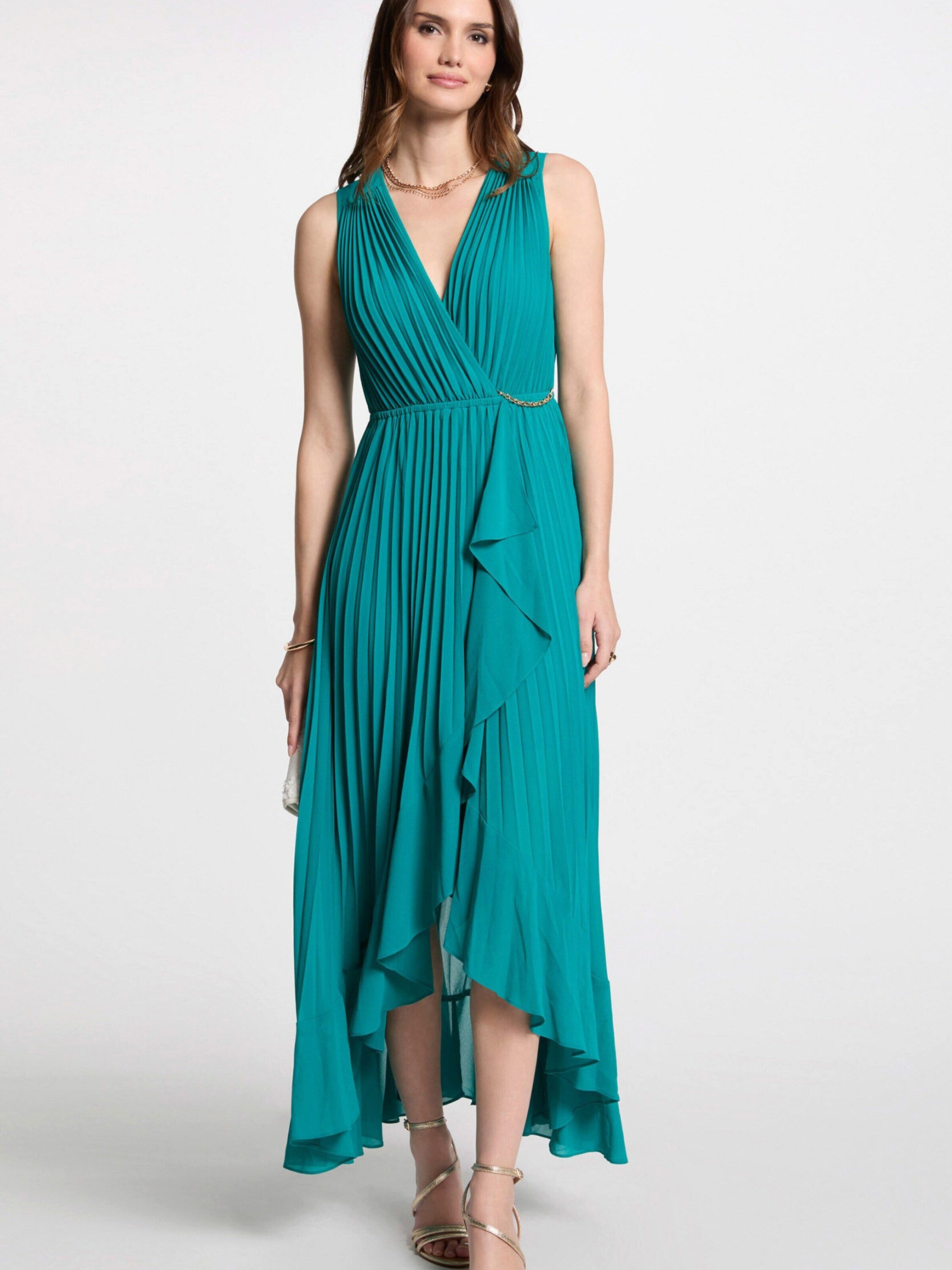 MORGAN Maxikleid (1-tlg) Plissee