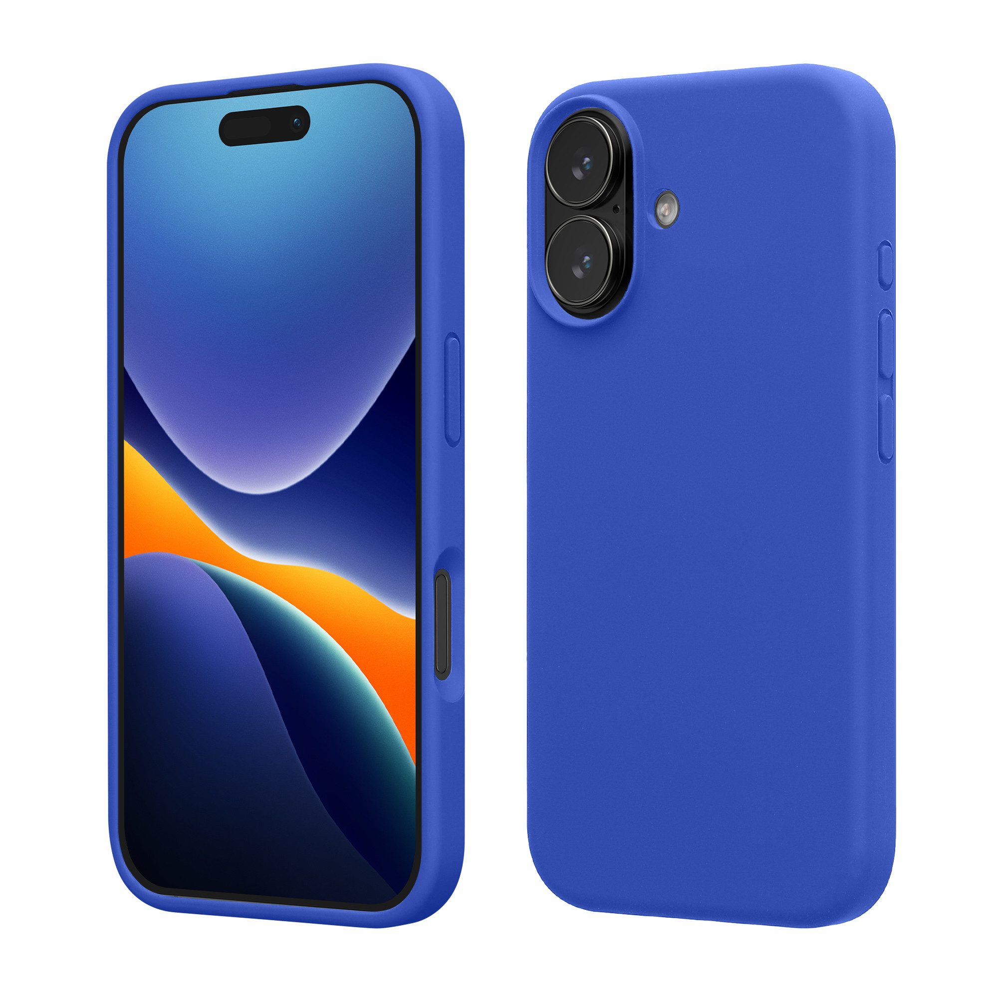 kwmobile Smartphone-Hülle Hülle für Apple iPhone 17, Hülle Silikon gummiert - Handyhülle - Handy Case Cover