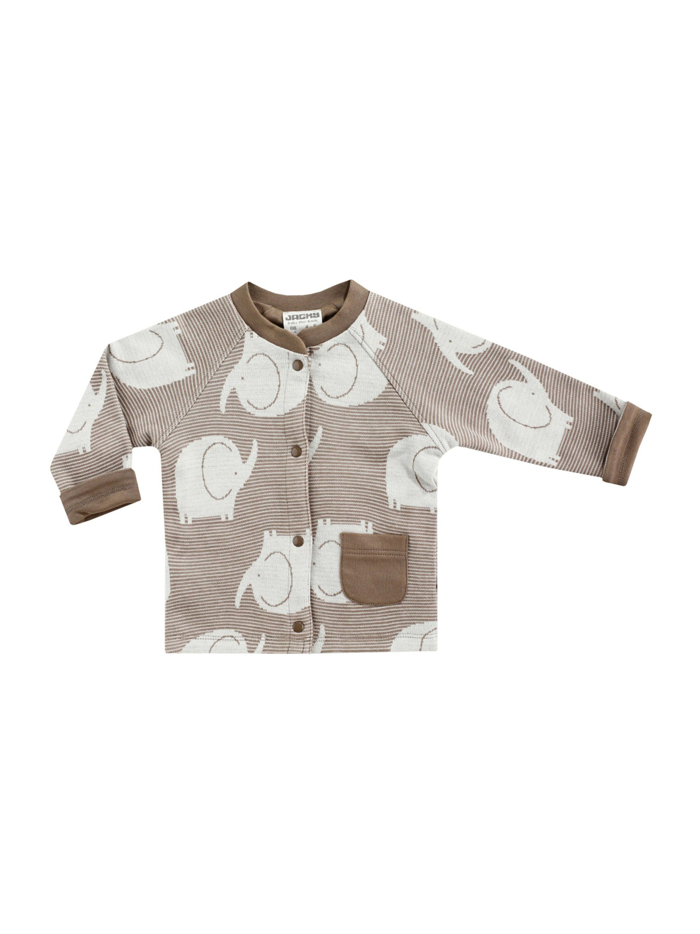 JACKY Sweatjacke (1-tlg) Plain/ohne Details