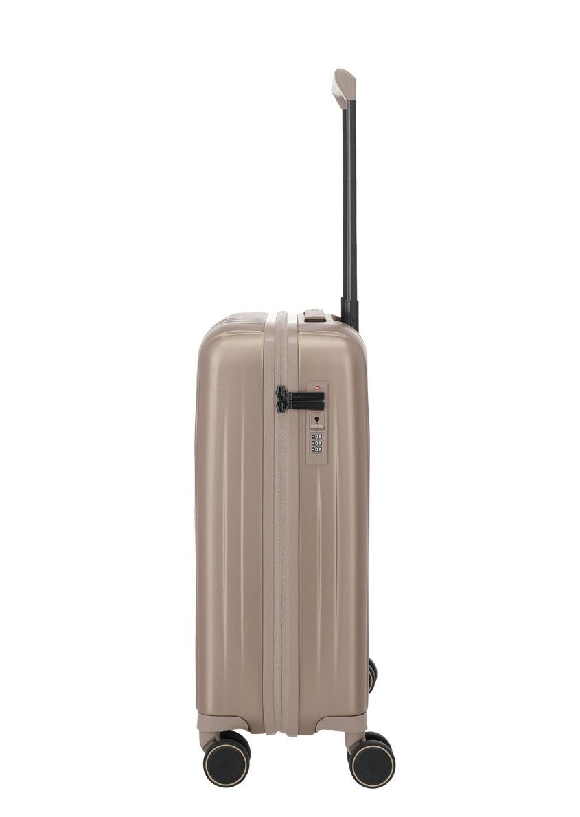 travelite Hartschalen-Trolley BARBARA NOVELTY Reisekoffer Hartschale, 4 Rollen, Volumenerweiterung – stilvolles Reisegepäck