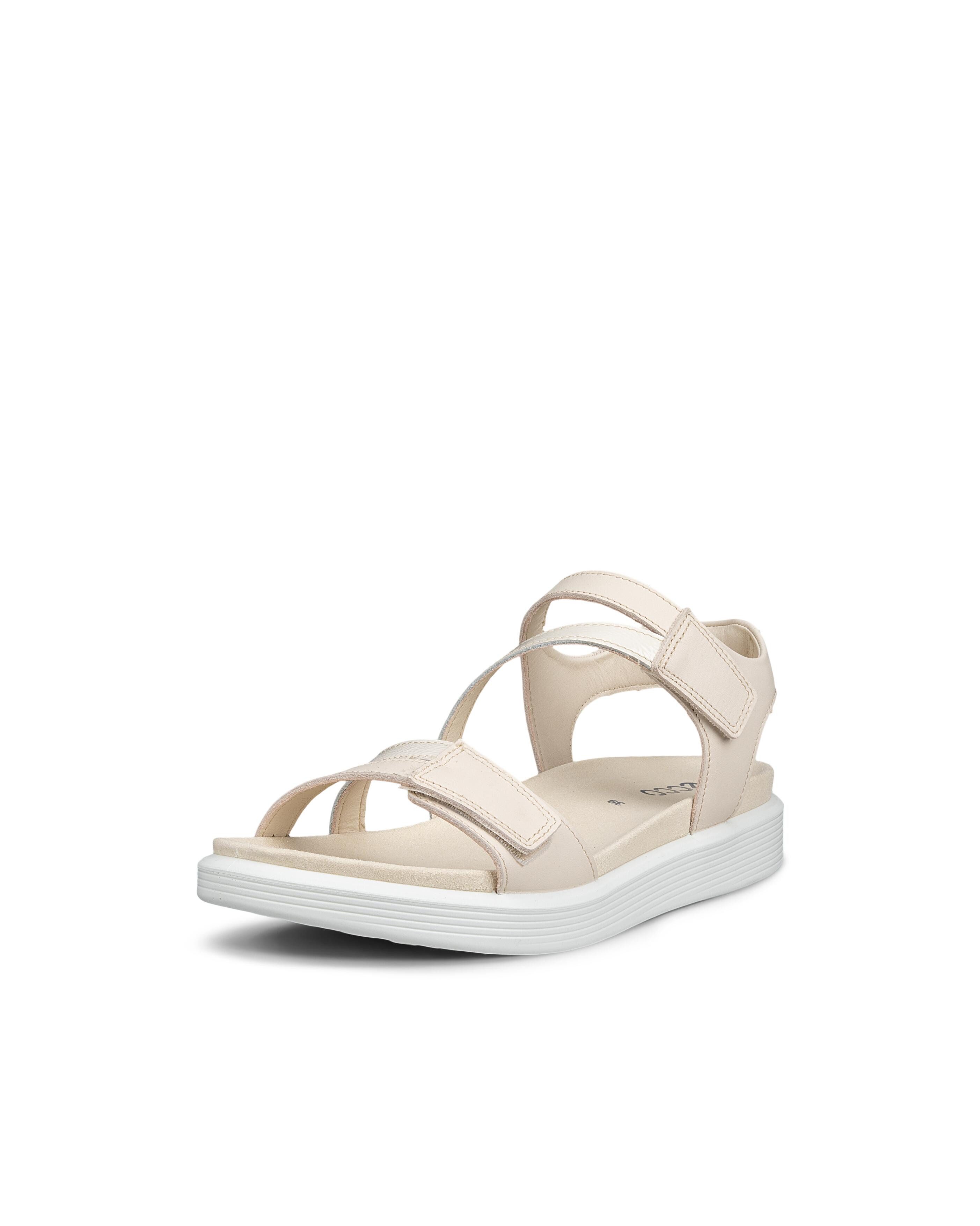 Ecco SOFT SANDAL W 3-STRAP Sandale Riemchensandale, Sommerschuh, Klettschuh mit Fußbett