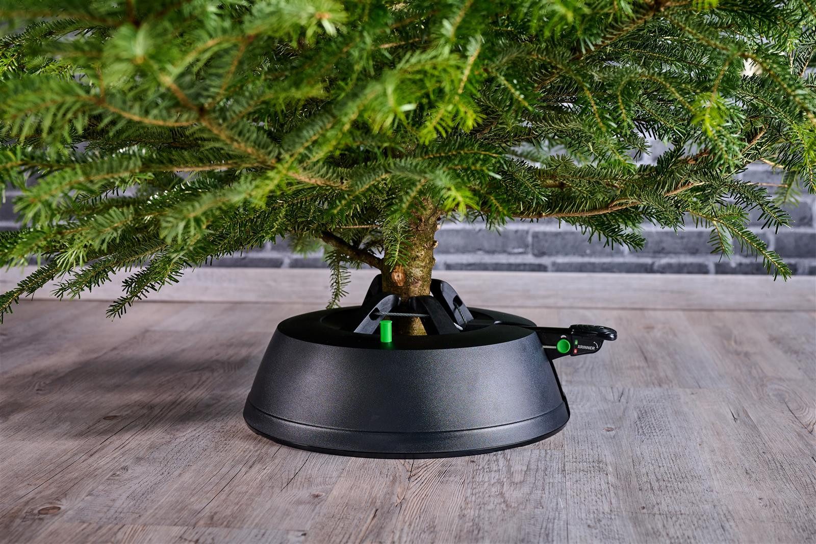 Krinner Christbaumständer KRINNER Green Line Comfort Grip M (1-tlg), Original-Rundum-Einseil-Technik