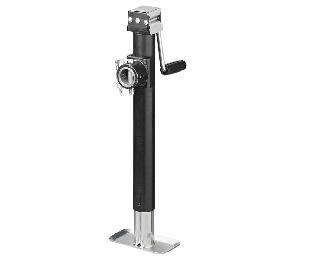 ProPlus Anhänger-Abstellstütze Abstellstütze Stützfuss Stütze ausdrehbar 57-95cm max. 1000kg, bis 1000 kg, Ausdrehbar und klappbar