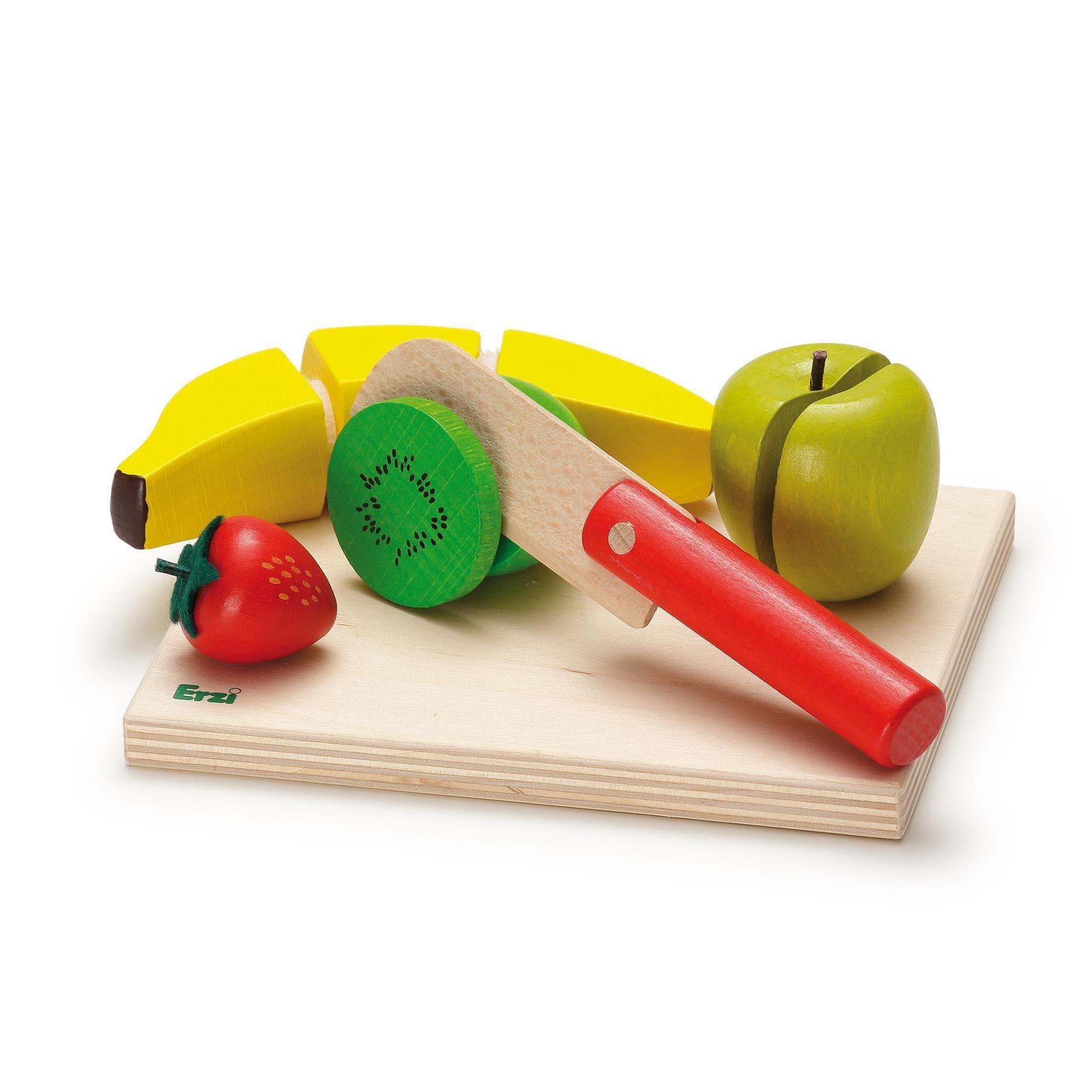 Erzi® Kaufladensortiment Erzi Schneidset Obstsalat - Kaufladenzubehör